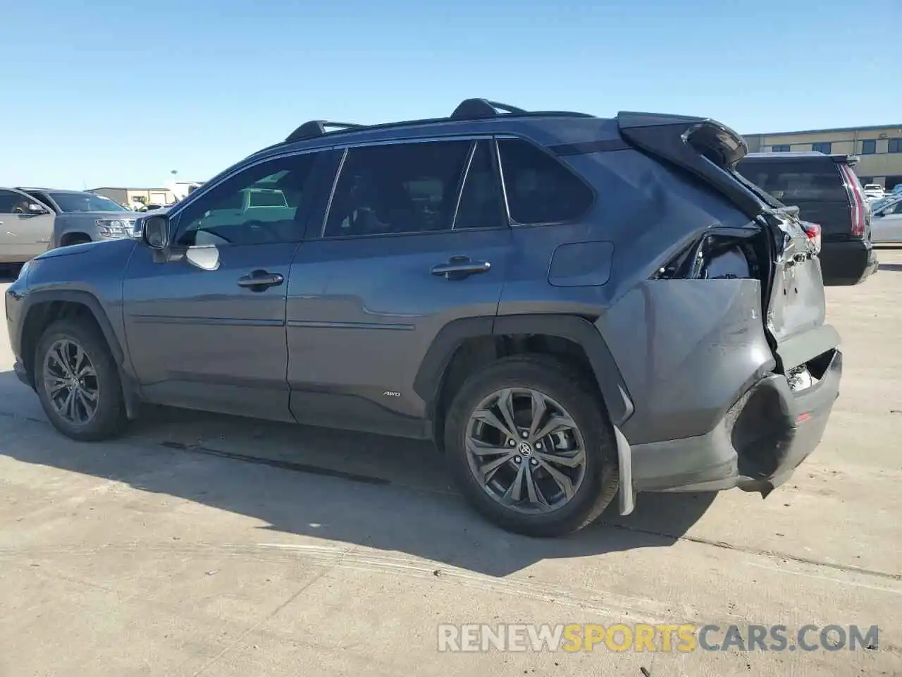 2 Photograph of a damaged car JTMB6RFV9PD083557 TOYOTA RAV4 2023