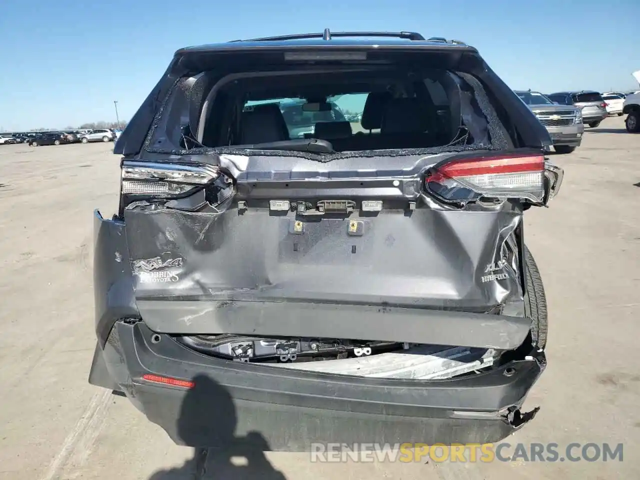 6 Photograph of a damaged car JTMB6RFV9PD083557 TOYOTA RAV4 2023