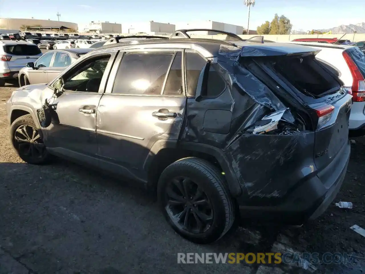 2 Photograph of a damaged car JTMD6RFV3PD101463 TOYOTA RAV4 2023