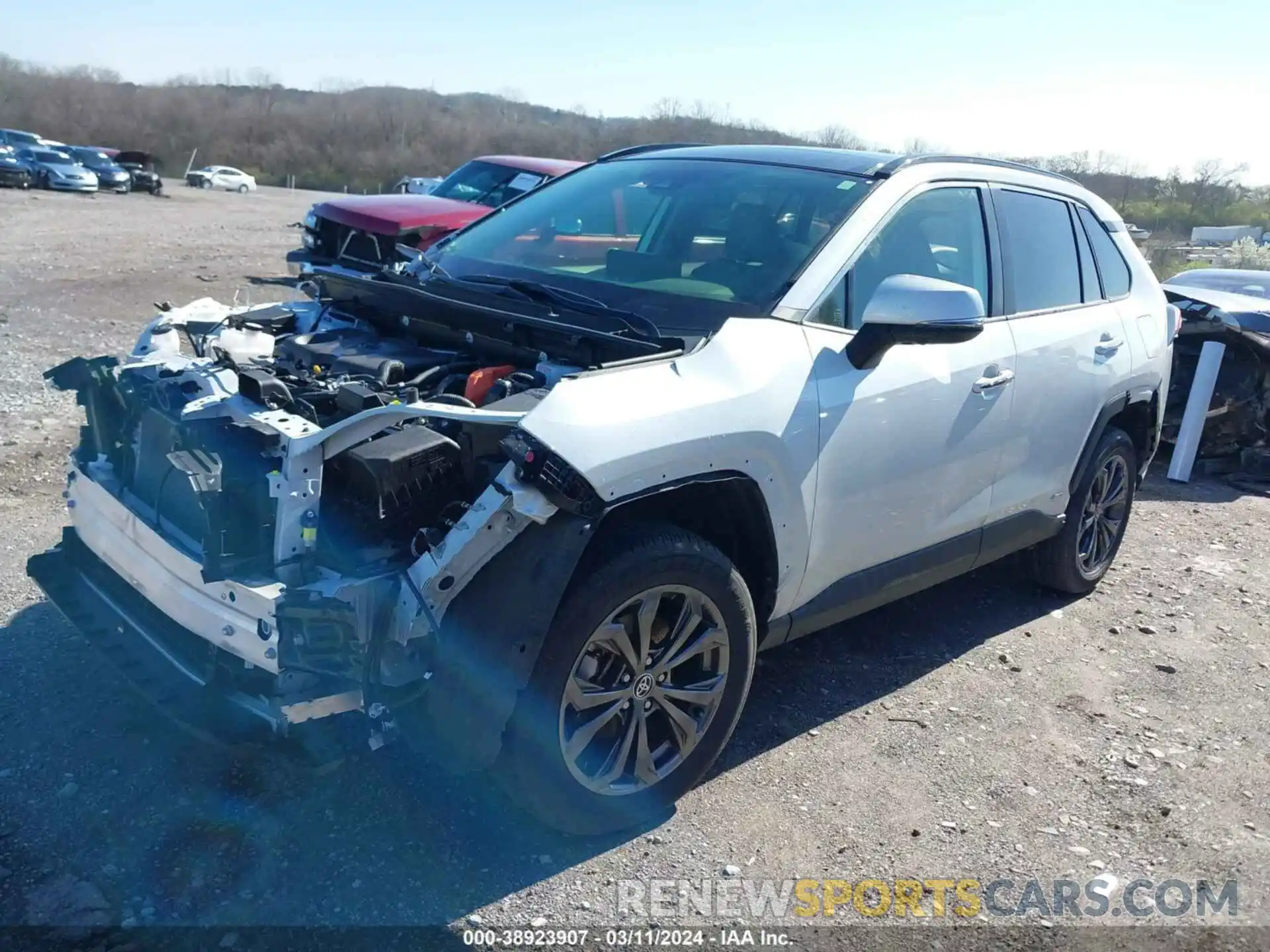 2 Photograph of a damaged car JTMD6RFV5PD081183 TOYOTA RAV4 2023