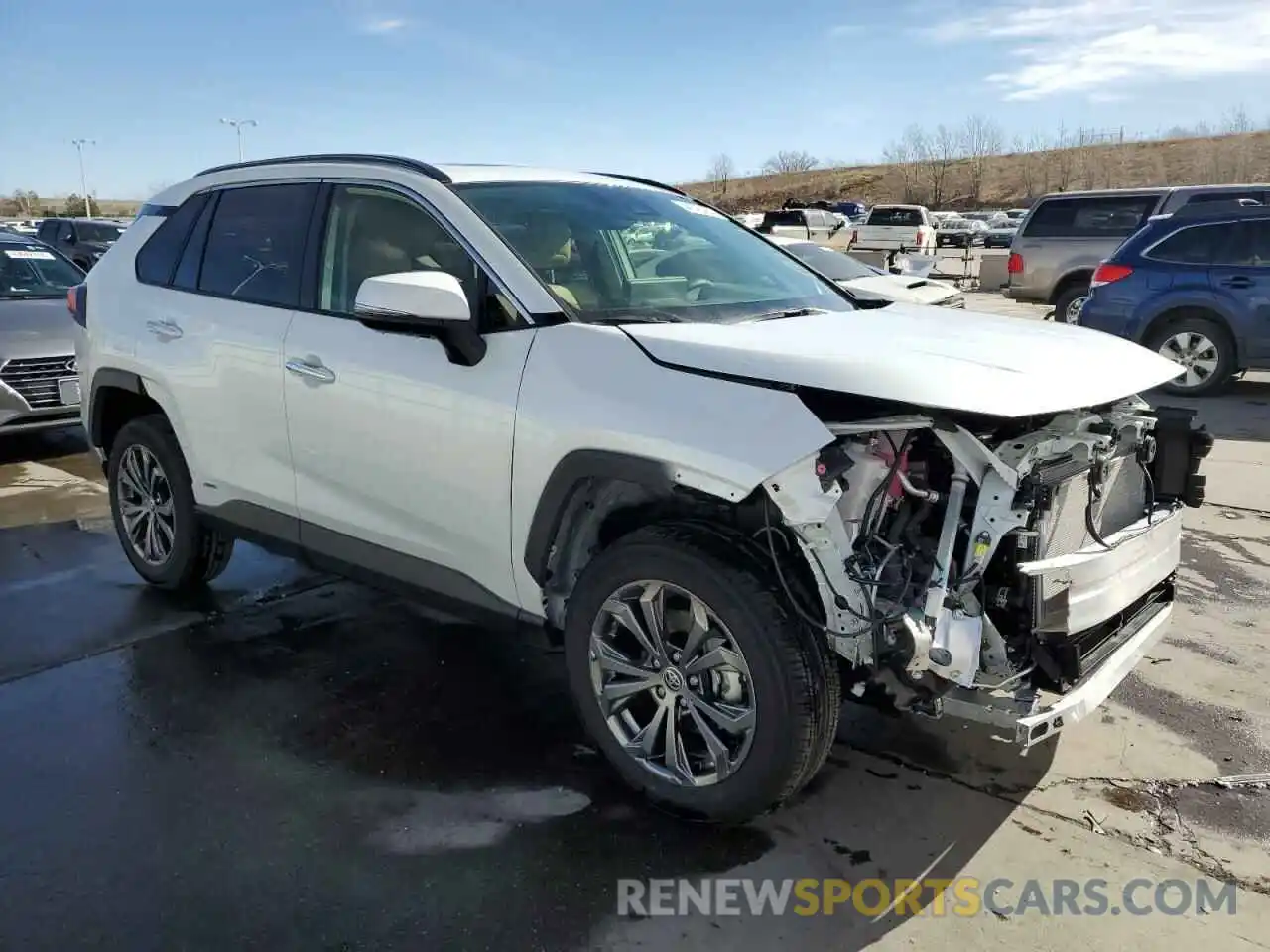 4 Photograph of a damaged car JTMD6RFV5PD548280 TOYOTA RAV4 2023