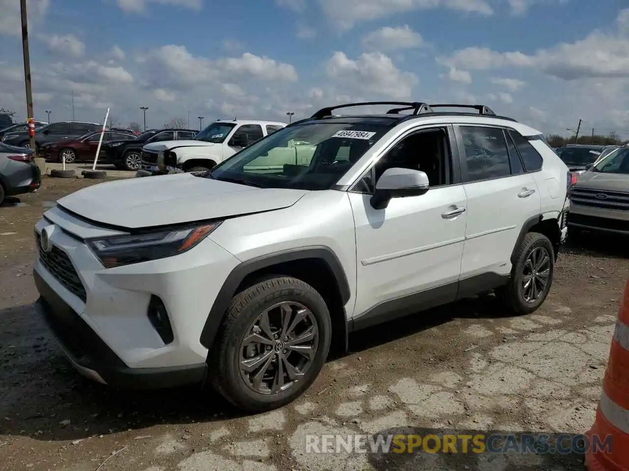 1 Photograph of a damaged car JTMD6RFV6PD548580 TOYOTA RAV4 2023