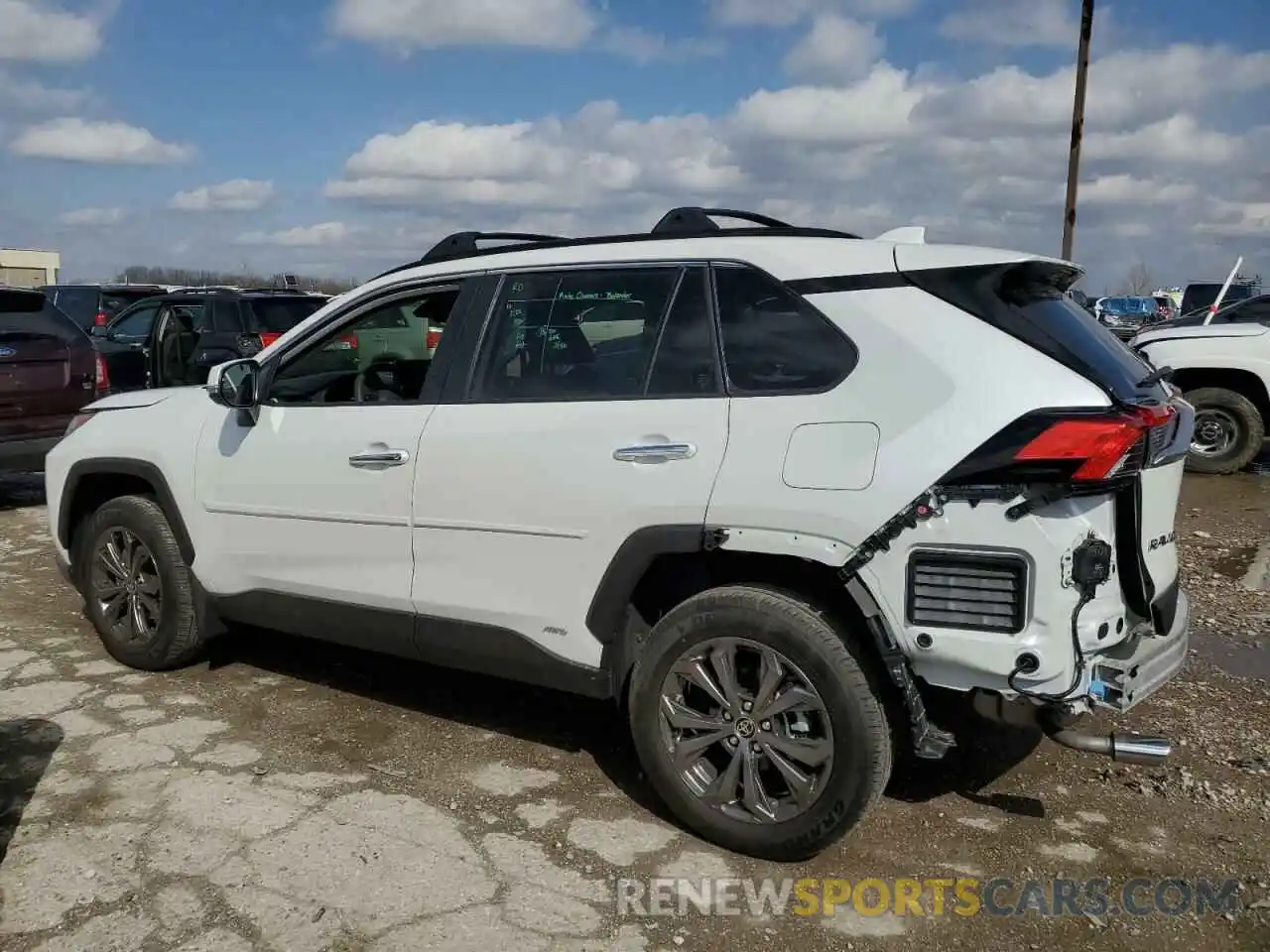 2 Photograph of a damaged car JTMD6RFV6PD548580 TOYOTA RAV4 2023