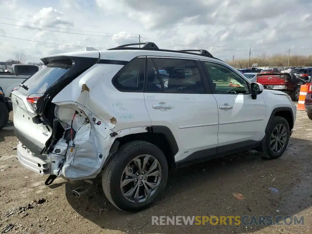 3 Photograph of a damaged car JTMD6RFV6PD548580 TOYOTA RAV4 2023