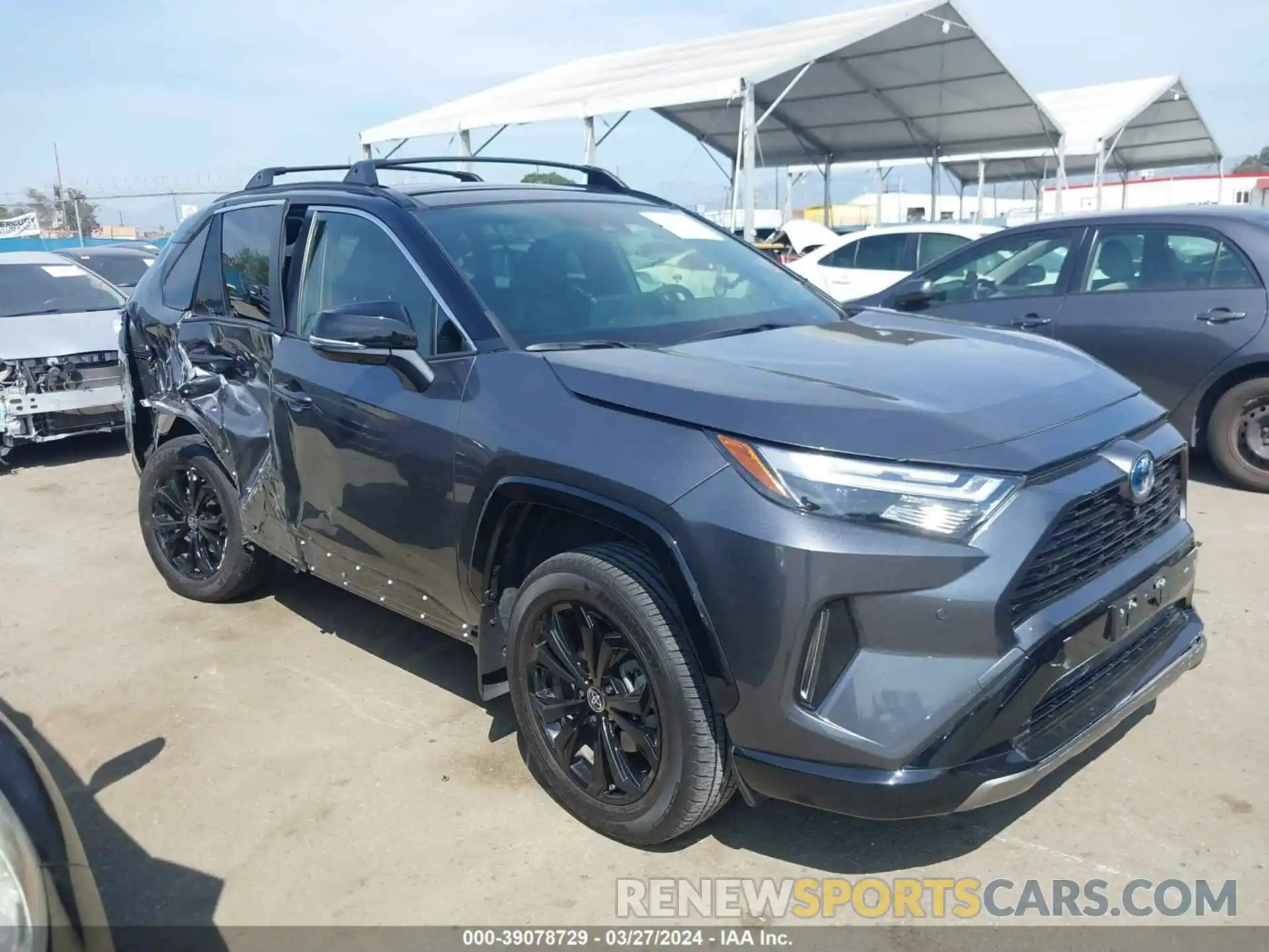 1 Photograph of a damaged car JTME6RFV3PD547343 TOYOTA RAV4 2023