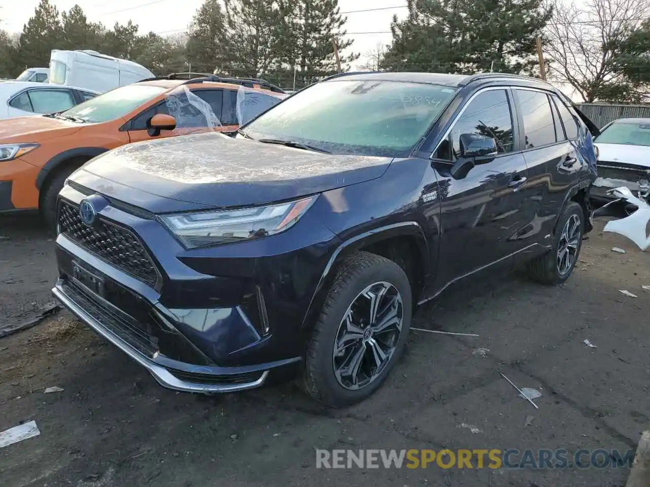 1 Photograph of a damaged car JTMEB3FV1PD141621 TOYOTA RAV4 2023