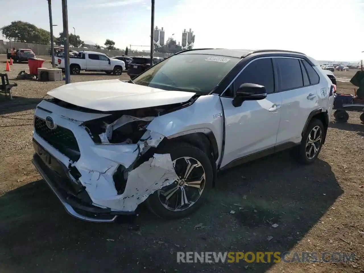 1 Photograph of a damaged car JTMEB3FV1PD148942 TOYOTA RAV4 2023