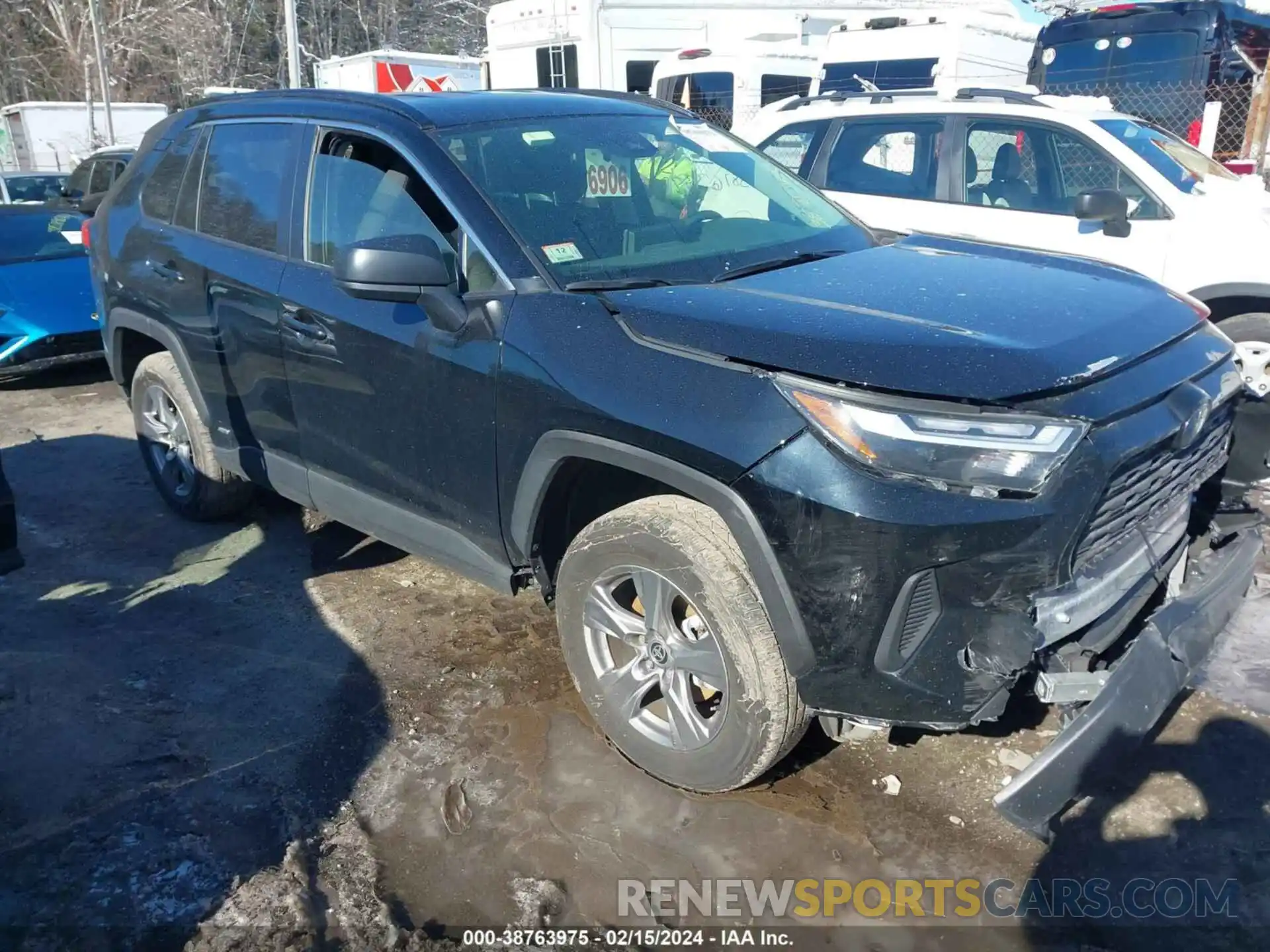 1 Photograph of a damaged car JTMLWRFV4PD572825 TOYOTA RAV4 2023