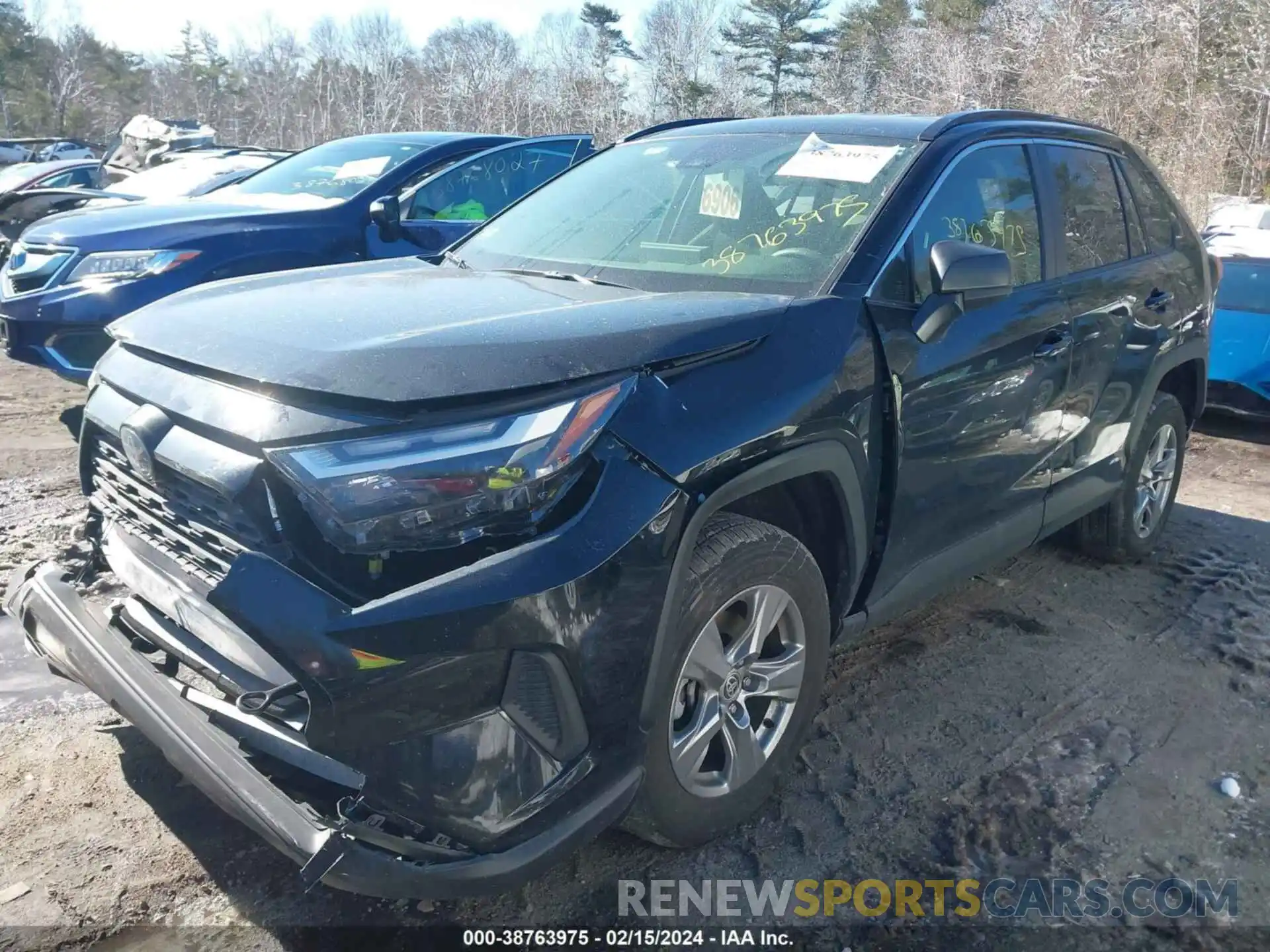 2 Photograph of a damaged car JTMLWRFV4PD572825 TOYOTA RAV4 2023