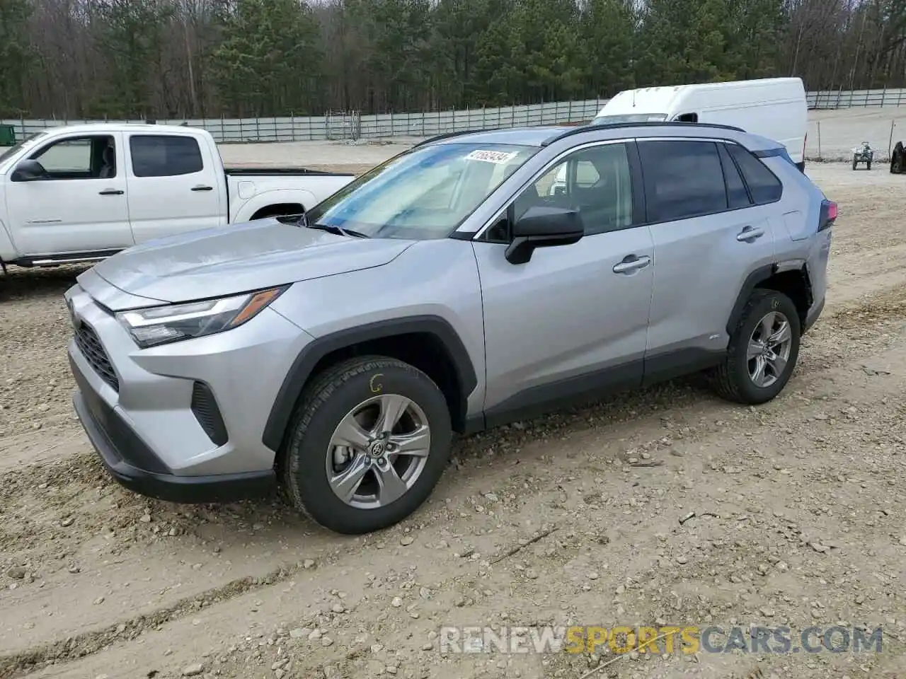 1 Photograph of a damaged car JTMLWRFV8PD178003 TOYOTA RAV4 2023