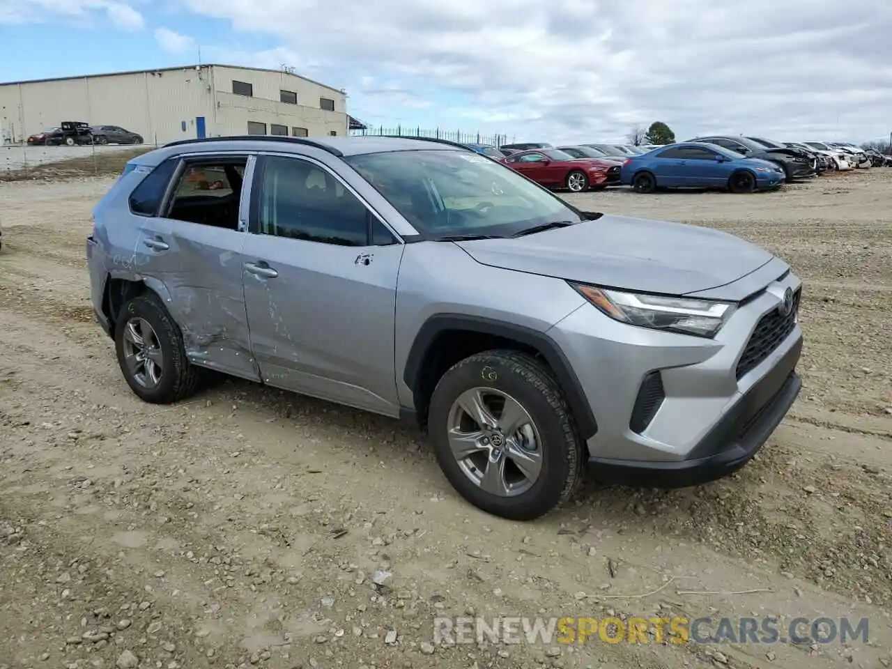 4 Photograph of a damaged car JTMLWRFV8PD178003 TOYOTA RAV4 2023