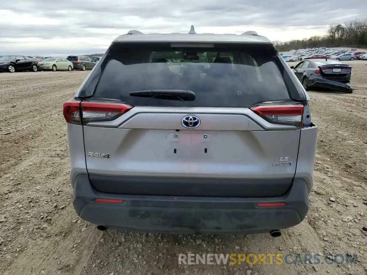 6 Photograph of a damaged car JTMLWRFV8PD178003 TOYOTA RAV4 2023