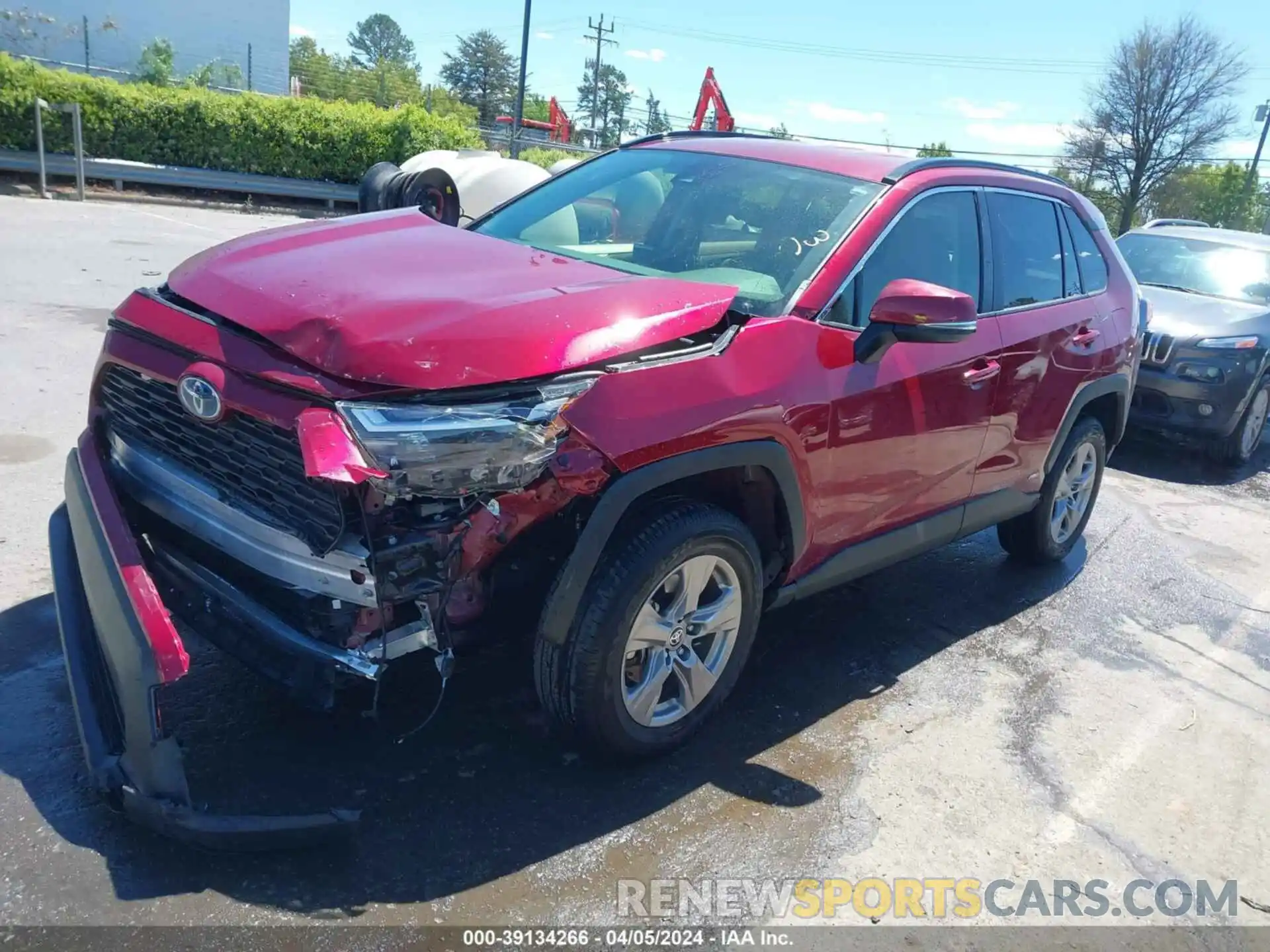 2 Photograph of a damaged car JTMMWRFV3PD192623 TOYOTA RAV4 2023