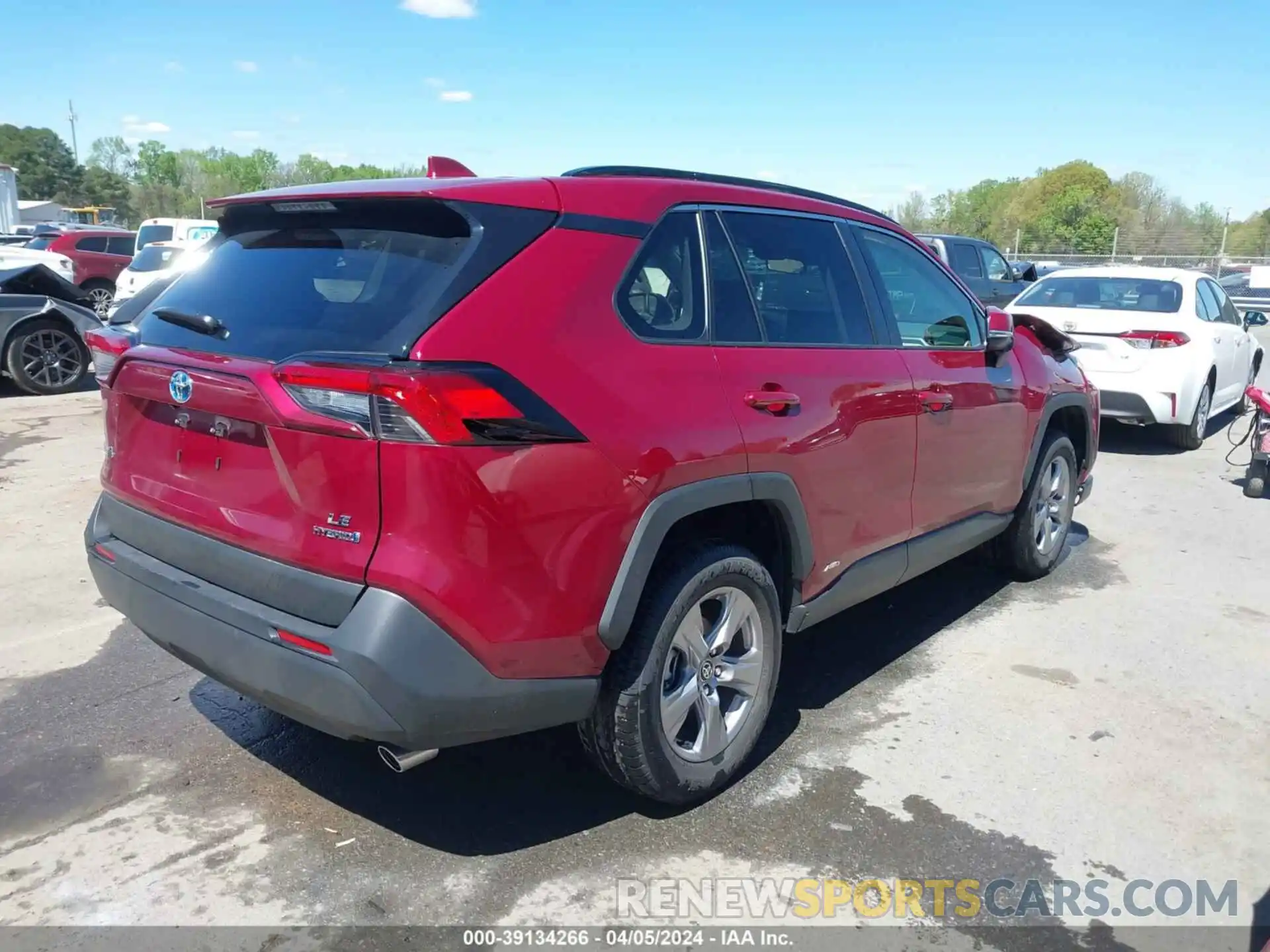 4 Photograph of a damaged car JTMMWRFV3PD192623 TOYOTA RAV4 2023