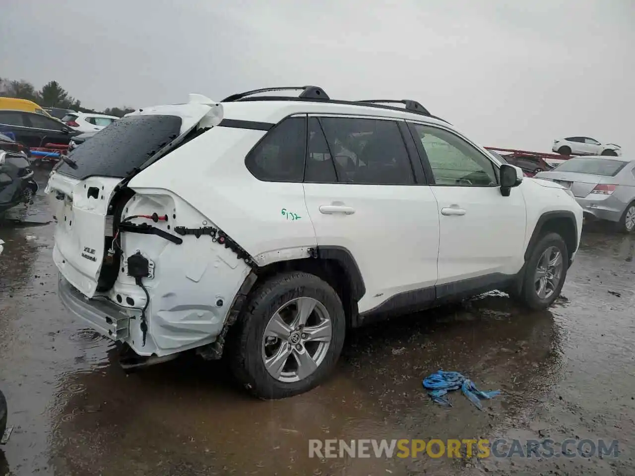 3 Photograph of a damaged car JTMRWRFV1PD189872 TOYOTA RAV4 2023