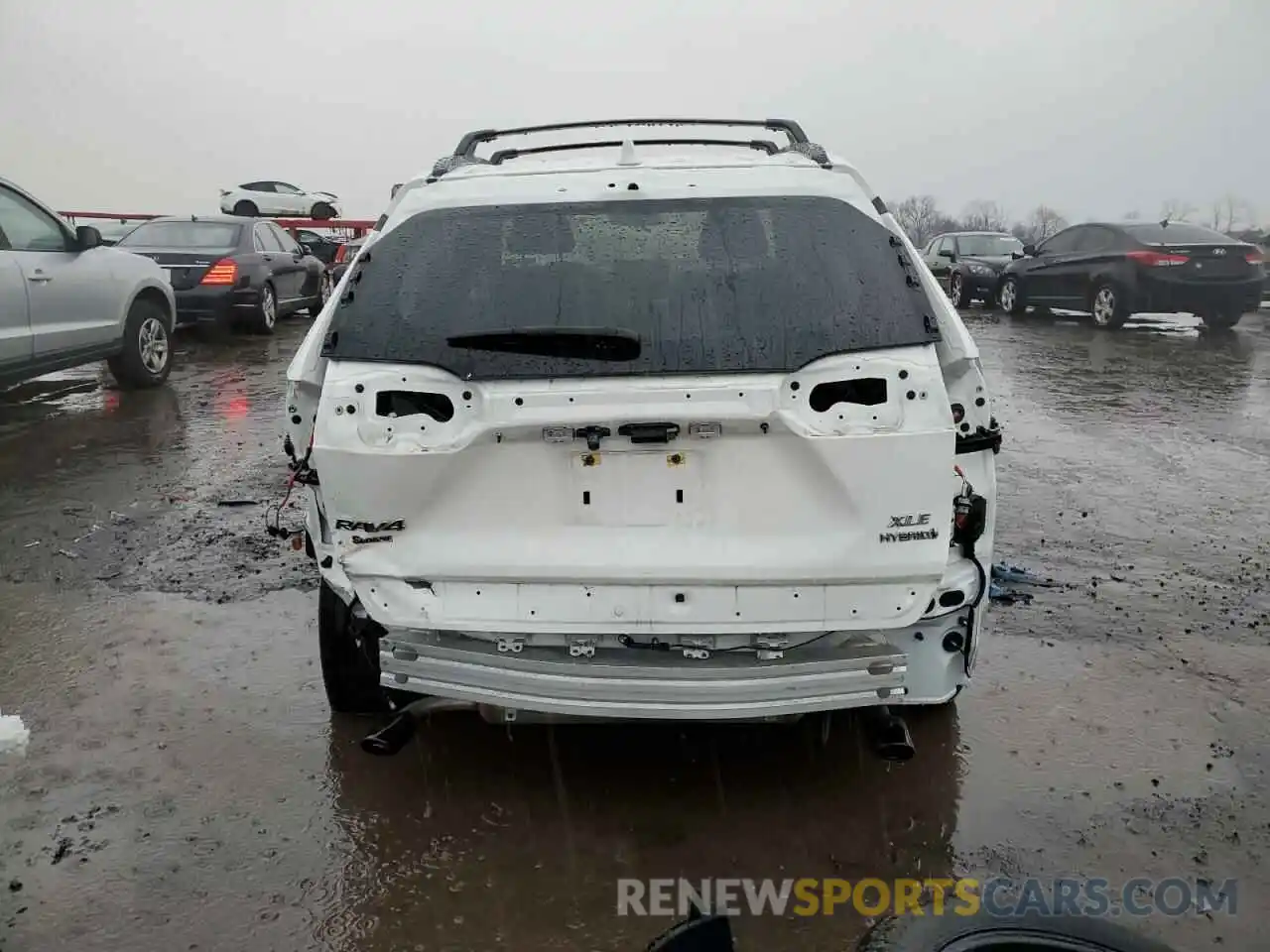 6 Photograph of a damaged car JTMRWRFV1PD189872 TOYOTA RAV4 2023