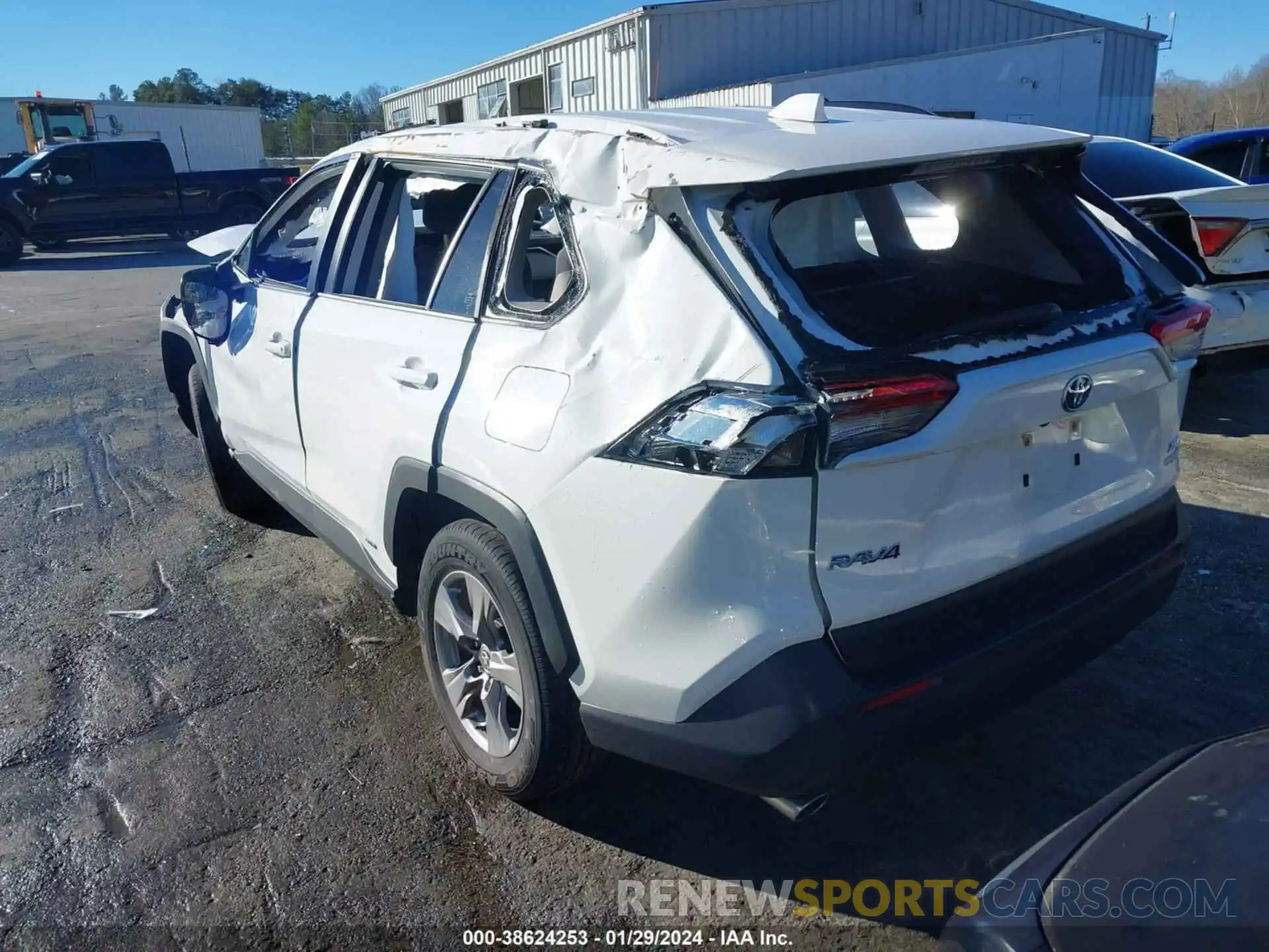 3 Photograph of a damaged car JTMRWRFV4PD202839 TOYOTA RAV4 2023