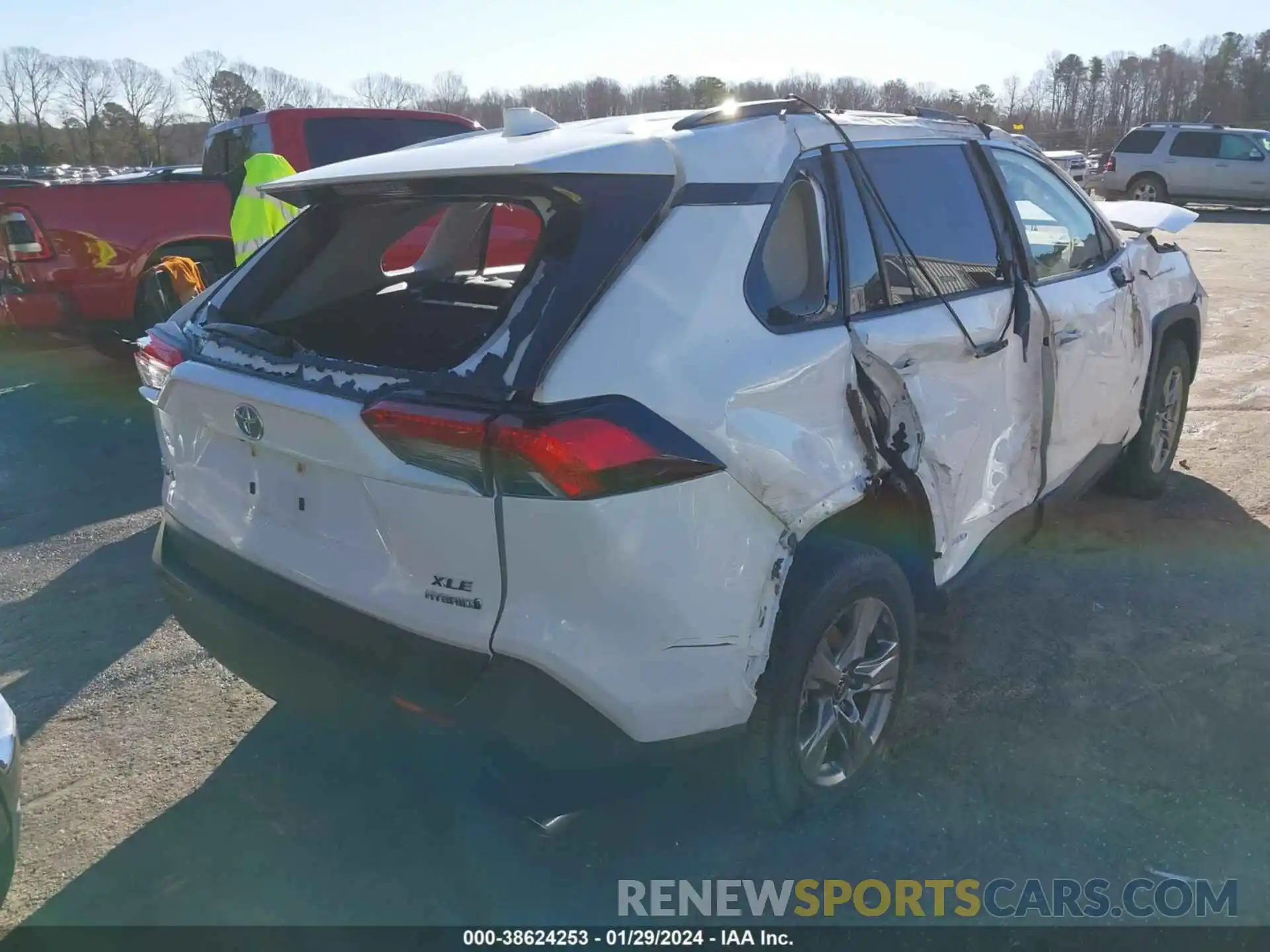 4 Photograph of a damaged car JTMRWRFV4PD202839 TOYOTA RAV4 2023