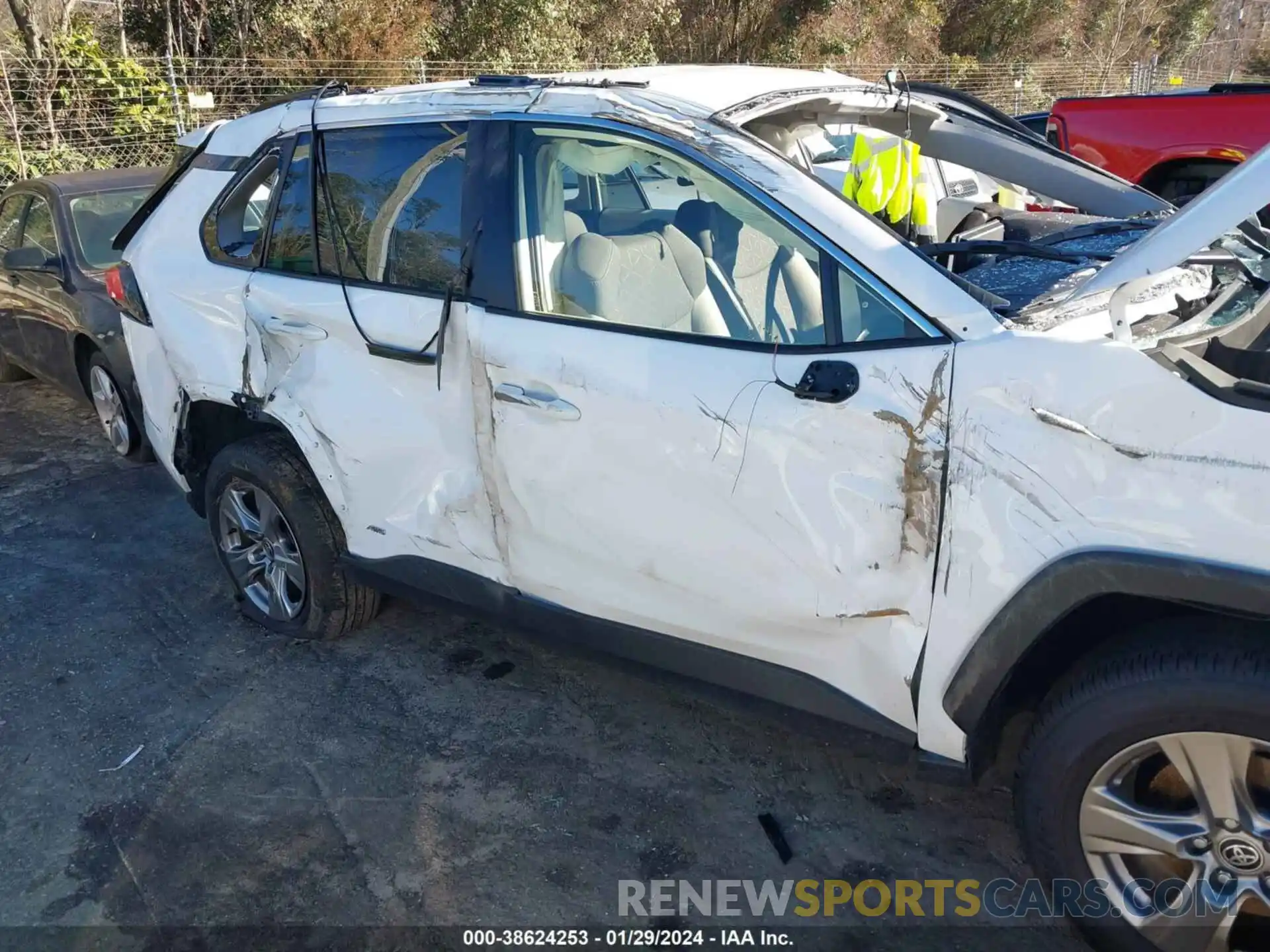 6 Photograph of a damaged car JTMRWRFV4PD202839 TOYOTA RAV4 2023