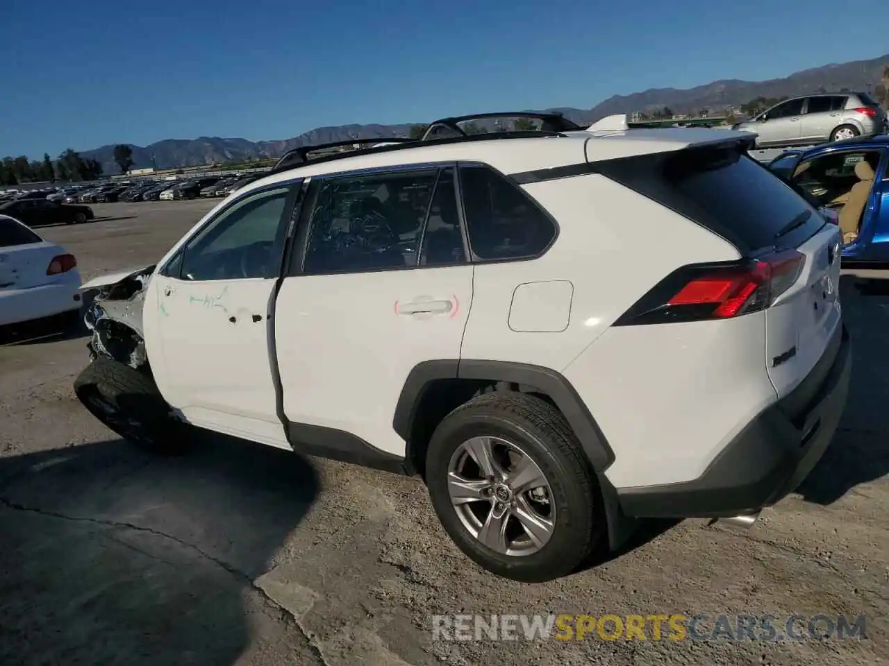 2 Photograph of a damaged car JTMW1RFVXPD105405 TOYOTA RAV4 2023