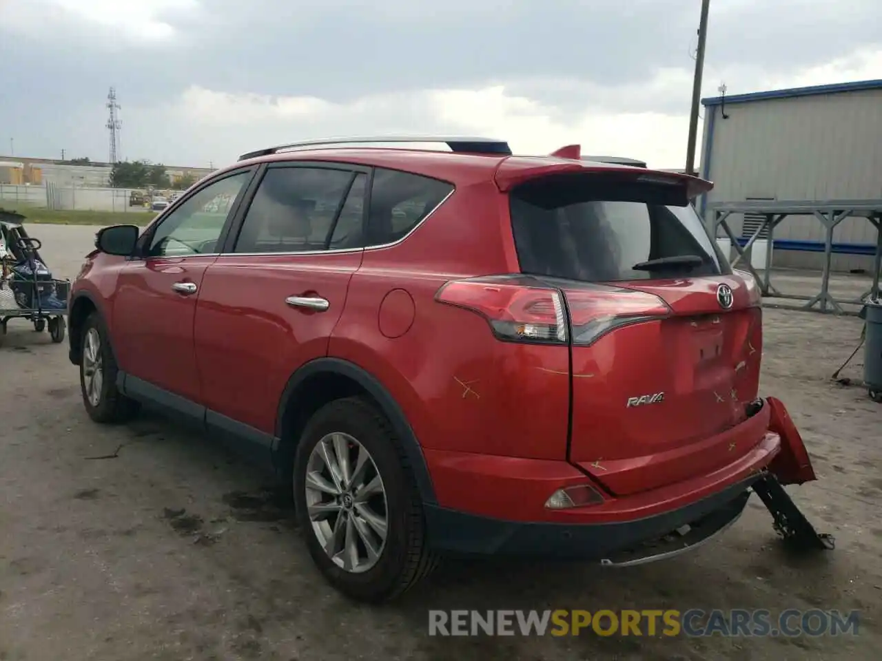 3 Photograph of a damaged car JTMYFREV2HJ116378 TOYOTA RAV4 2023