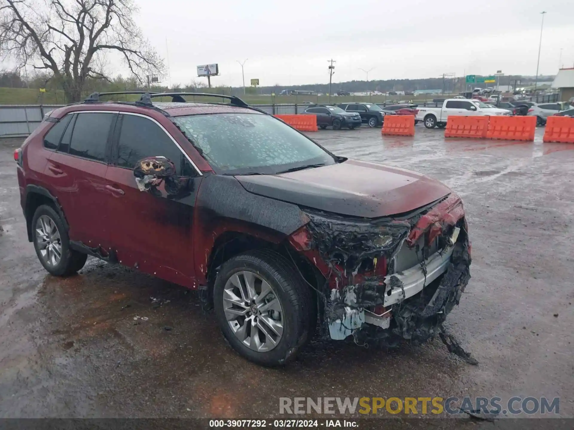 6 Photograph of a damaged car 2T3A1RFV7RW425605 TOYOTA RAV4 2024