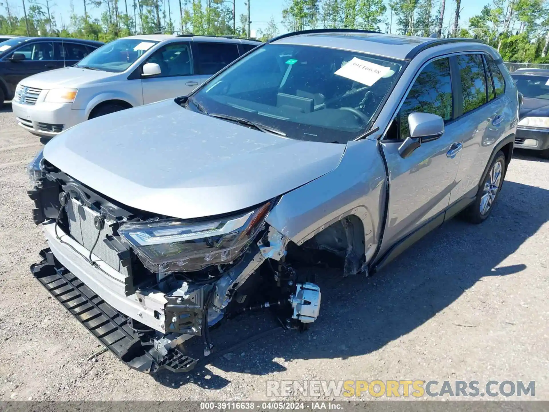 2 Photograph of a damaged car 2T3C1RFV6RC266375 TOYOTA RAV4 2024