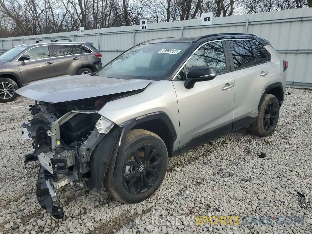 1 Photograph of a damaged car 2T3E6RFV1RW048580 TOYOTA RAV4 2024