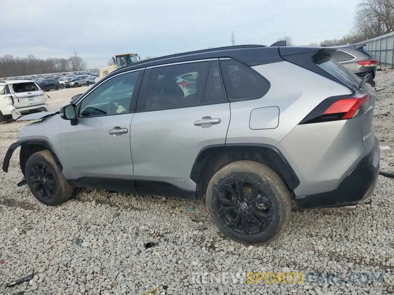 2 Photograph of a damaged car 2T3E6RFV1RW048580 TOYOTA RAV4 2024