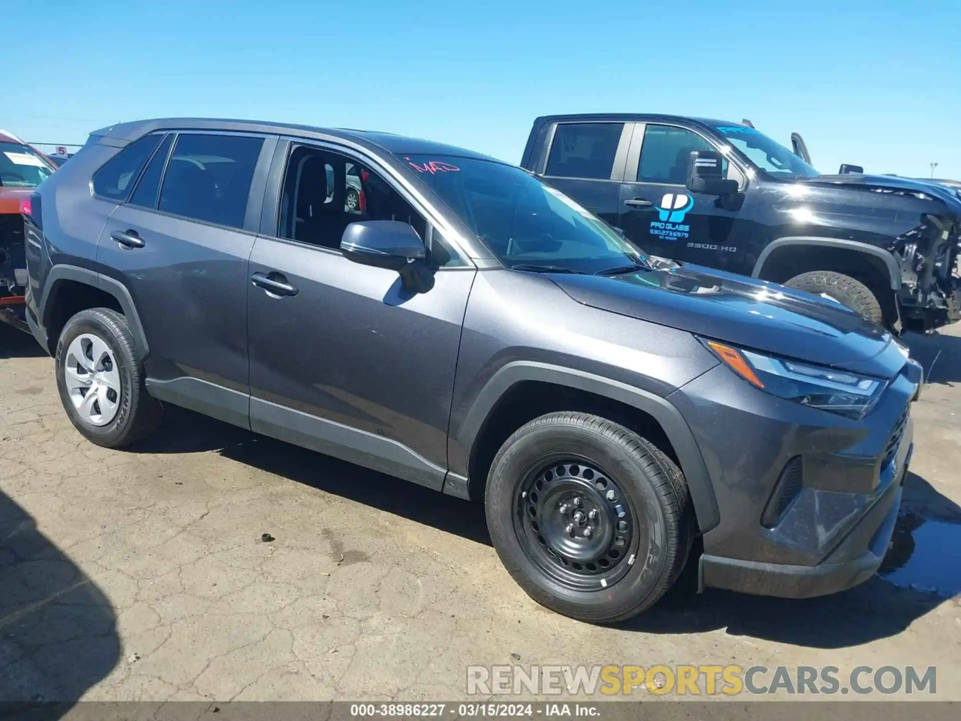 1 Photograph of a damaged car 2T3G1RFV8RC403124 TOYOTA RAV4 2024