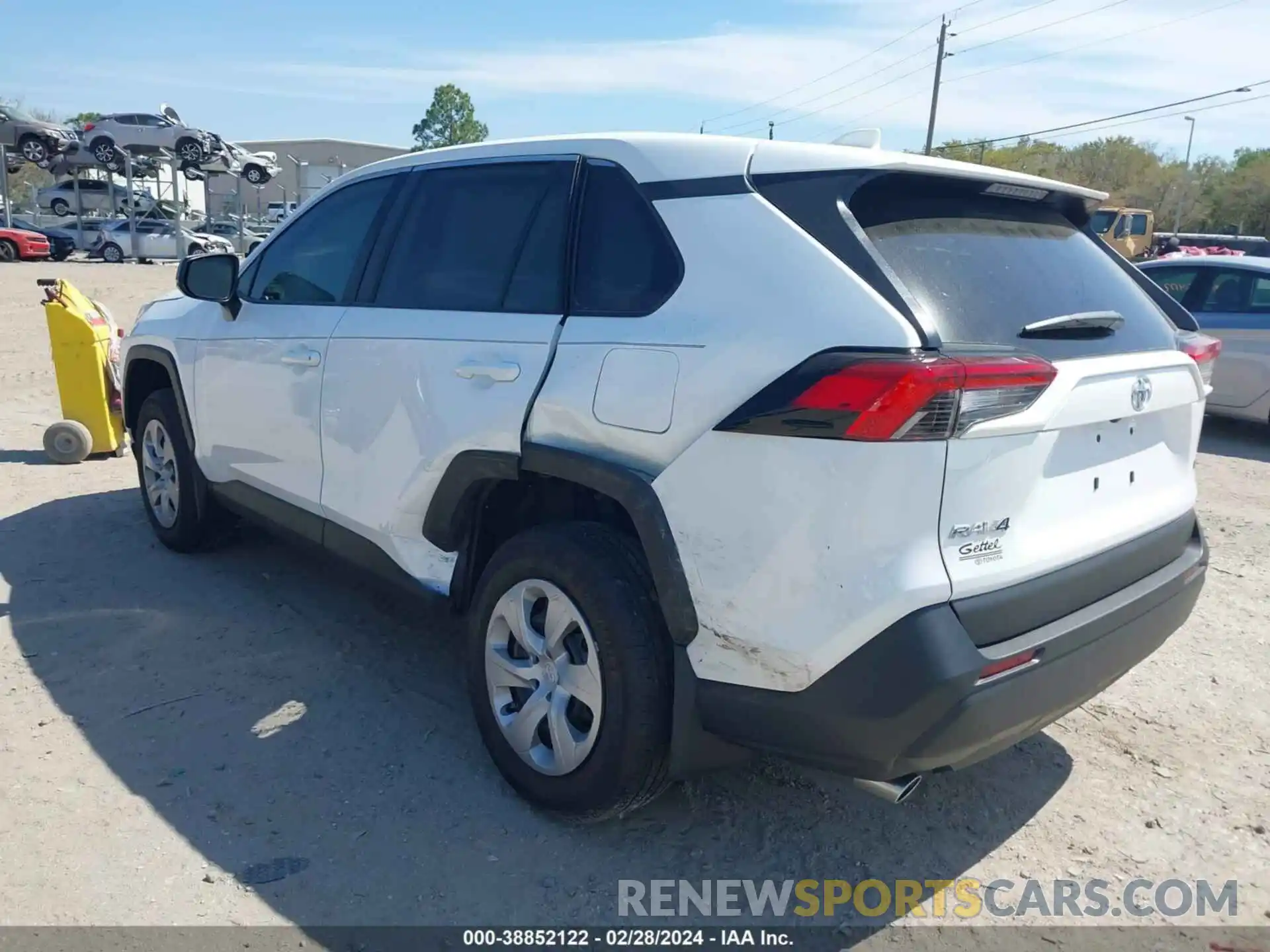 3 Photograph of a damaged car 2T3H1RFV6RW313733 TOYOTA RAV4 2024