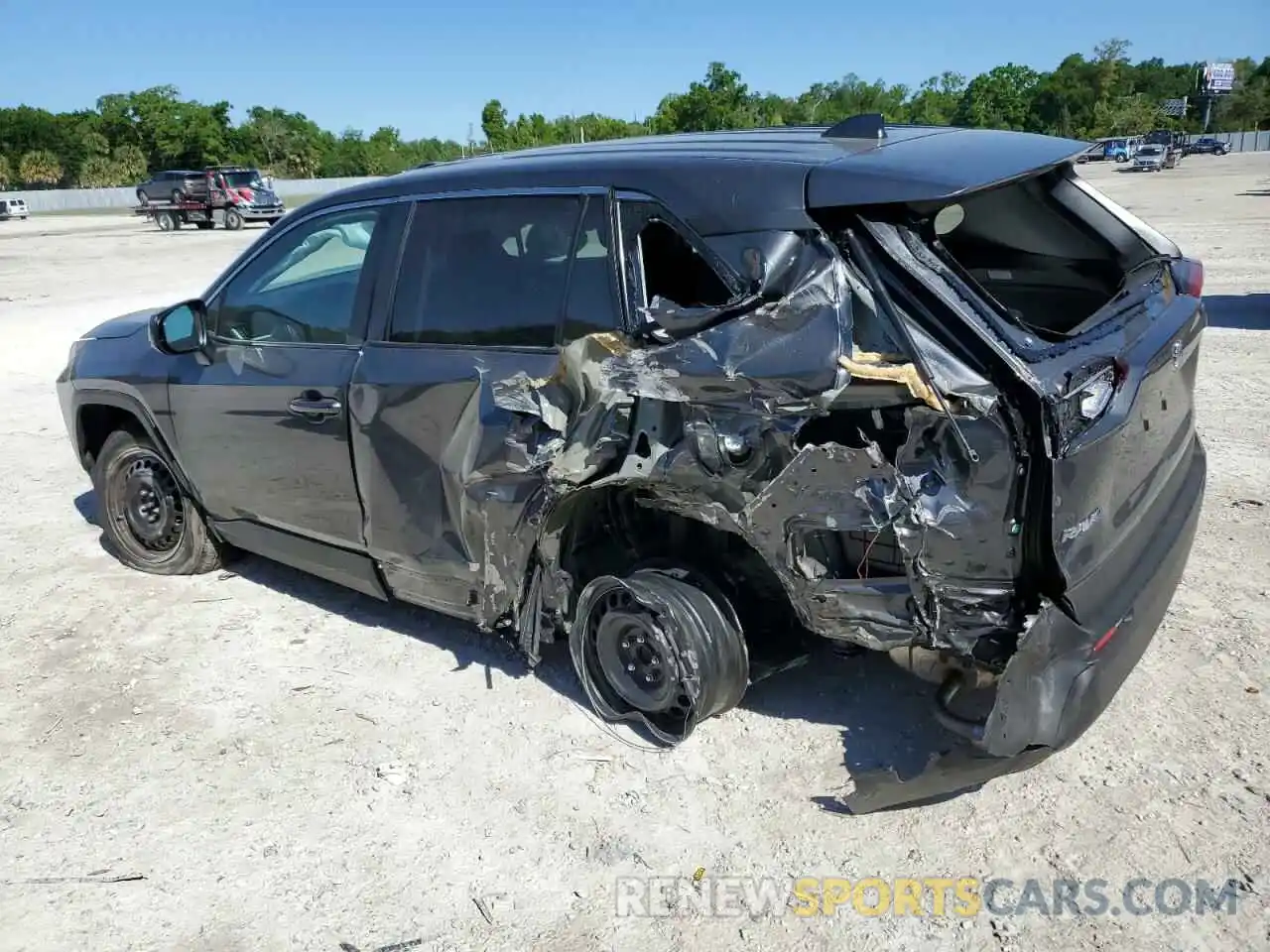 2 Photograph of a damaged car 2T3H1RFVXRW312567 TOYOTA RAV4 2024