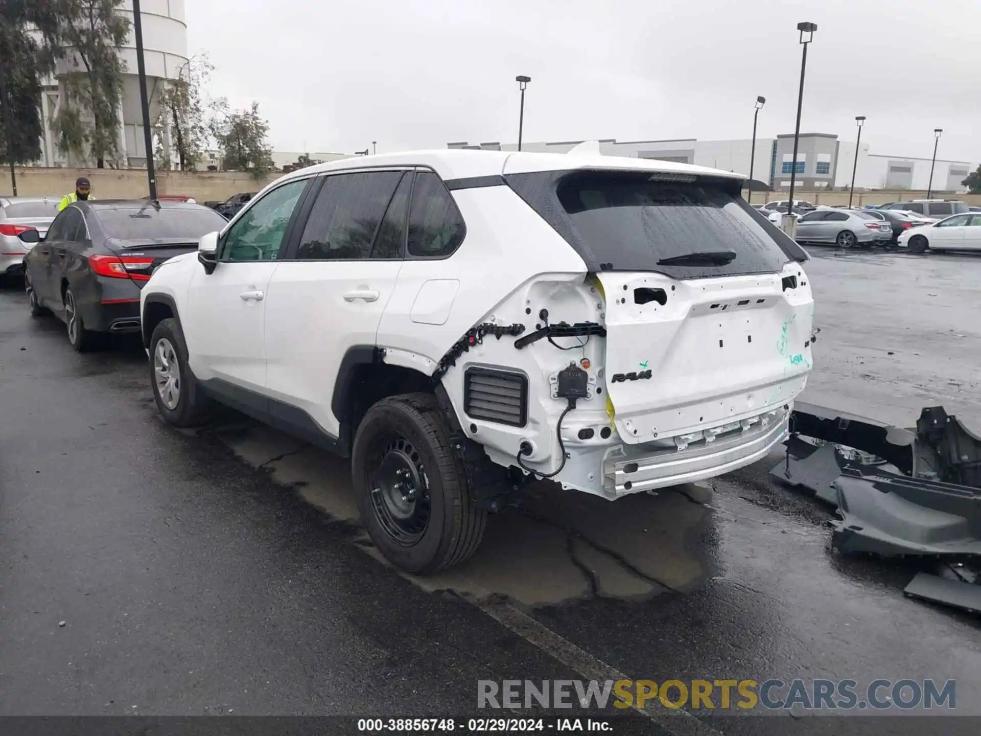 3 Photograph of a damaged car 2T3K1RFVXRW315250 TOYOTA RAV4 2024