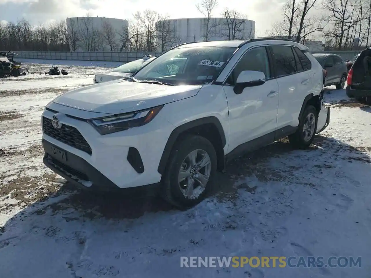 1 Photograph of a damaged car 2T3P1RFV7RC397378 TOYOTA RAV4 2024