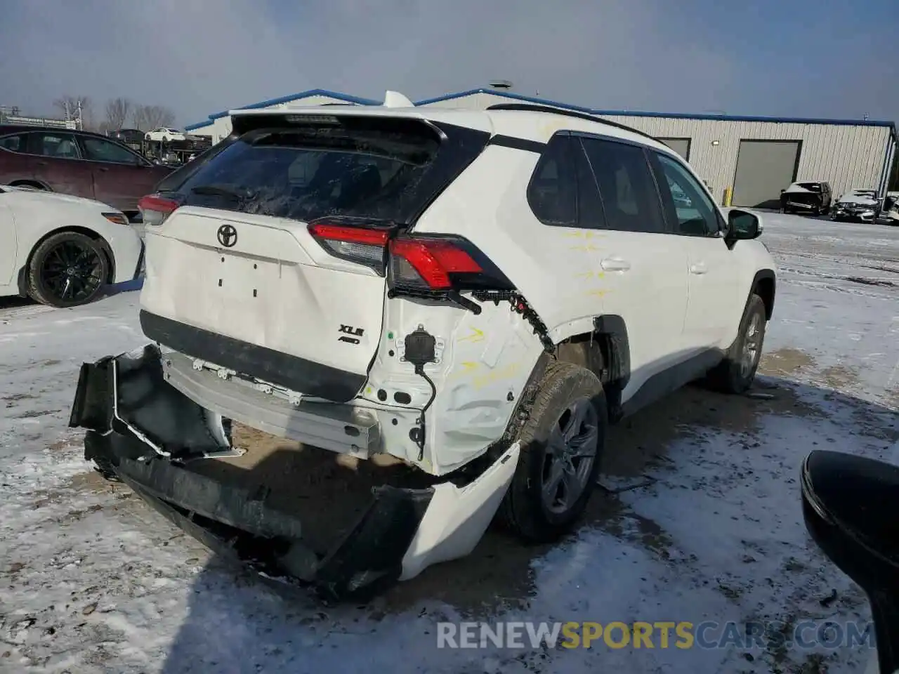 3 Photograph of a damaged car 2T3P1RFV7RC397378 TOYOTA RAV4 2024