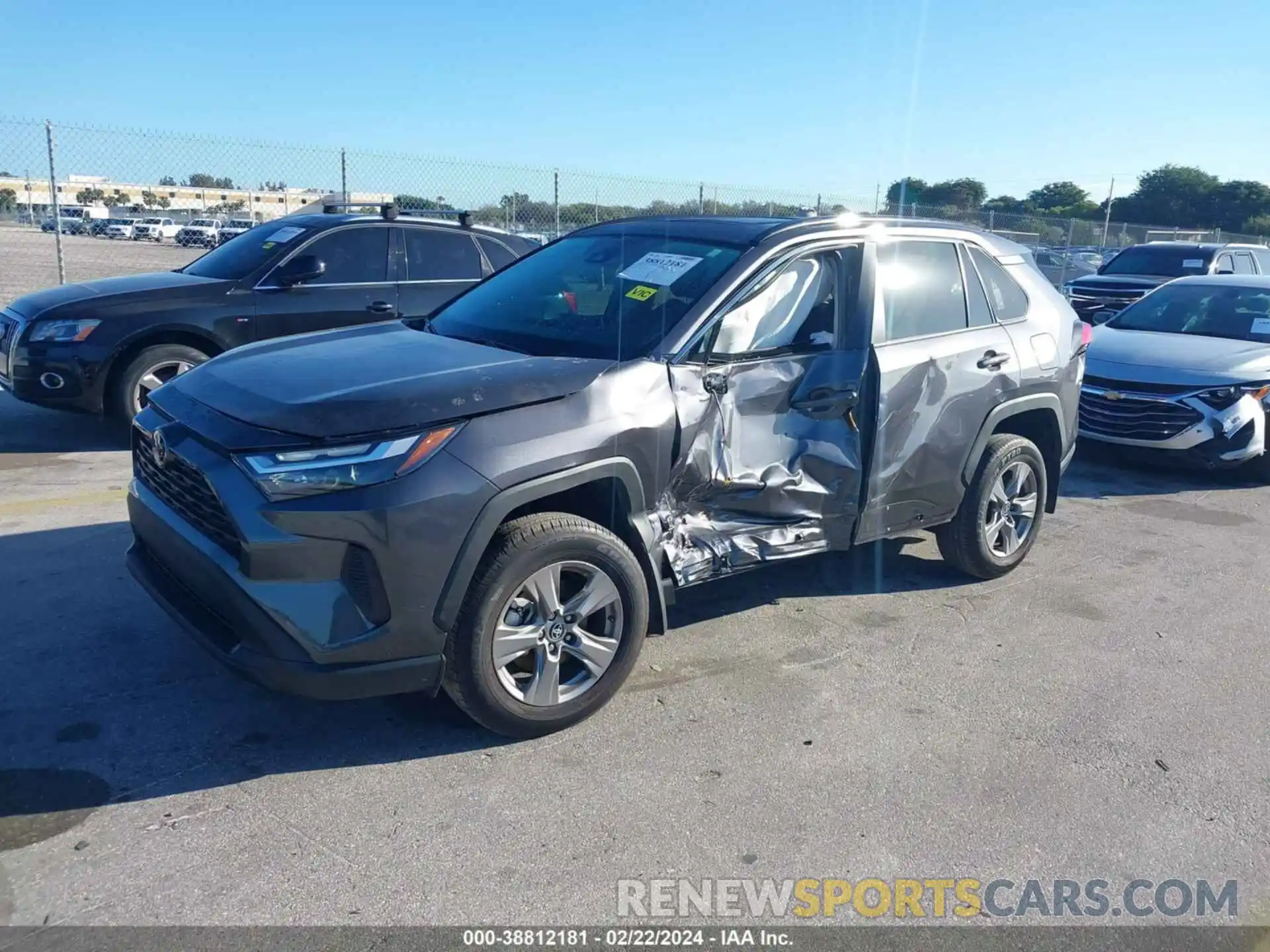 2 Photograph of a damaged car 2T3W1RFV0RC254025 TOYOTA RAV4 2024