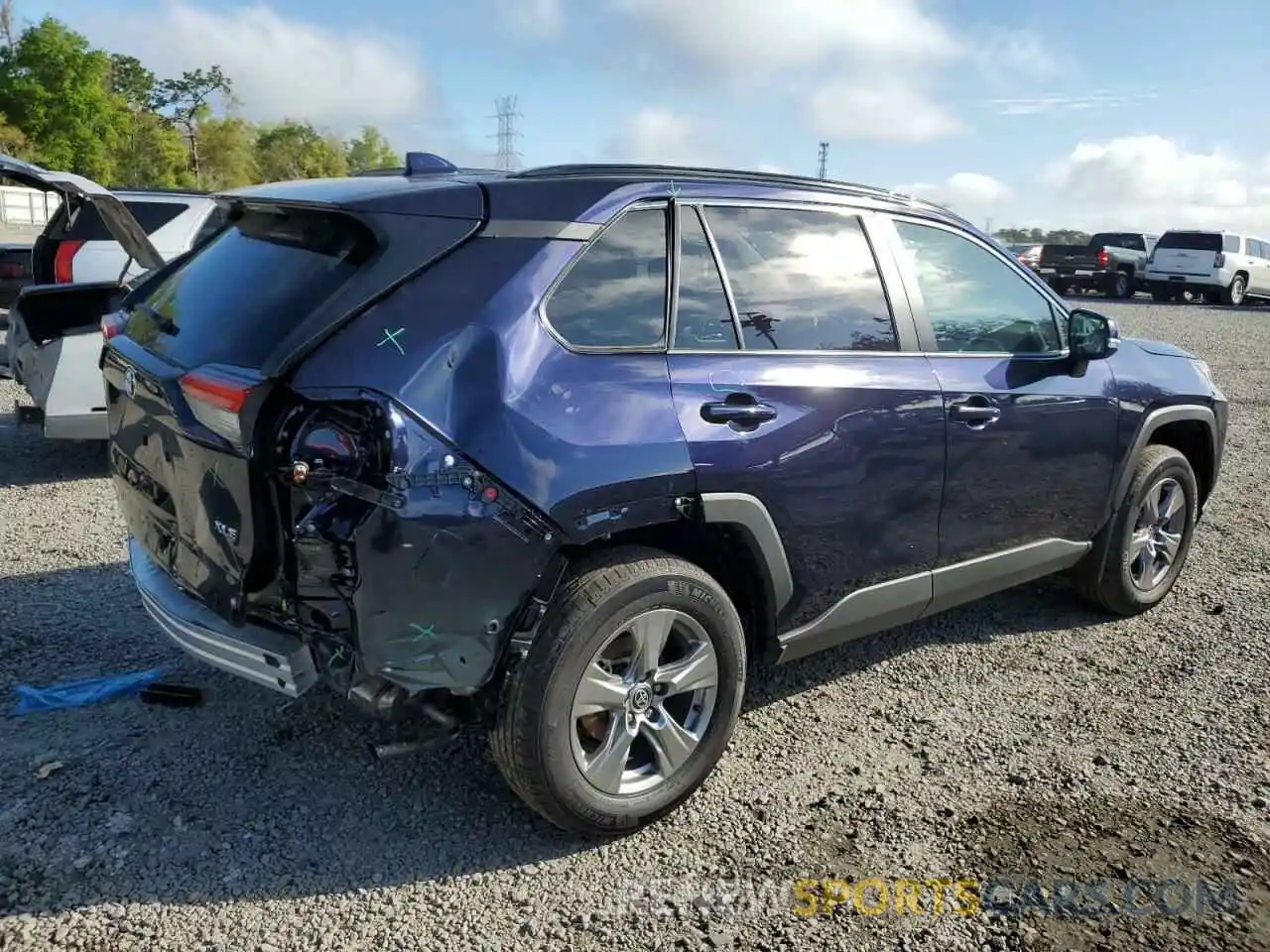 3 Photograph of a damaged car 2T3W1RFV1RW318278 TOYOTA RAV4 2024