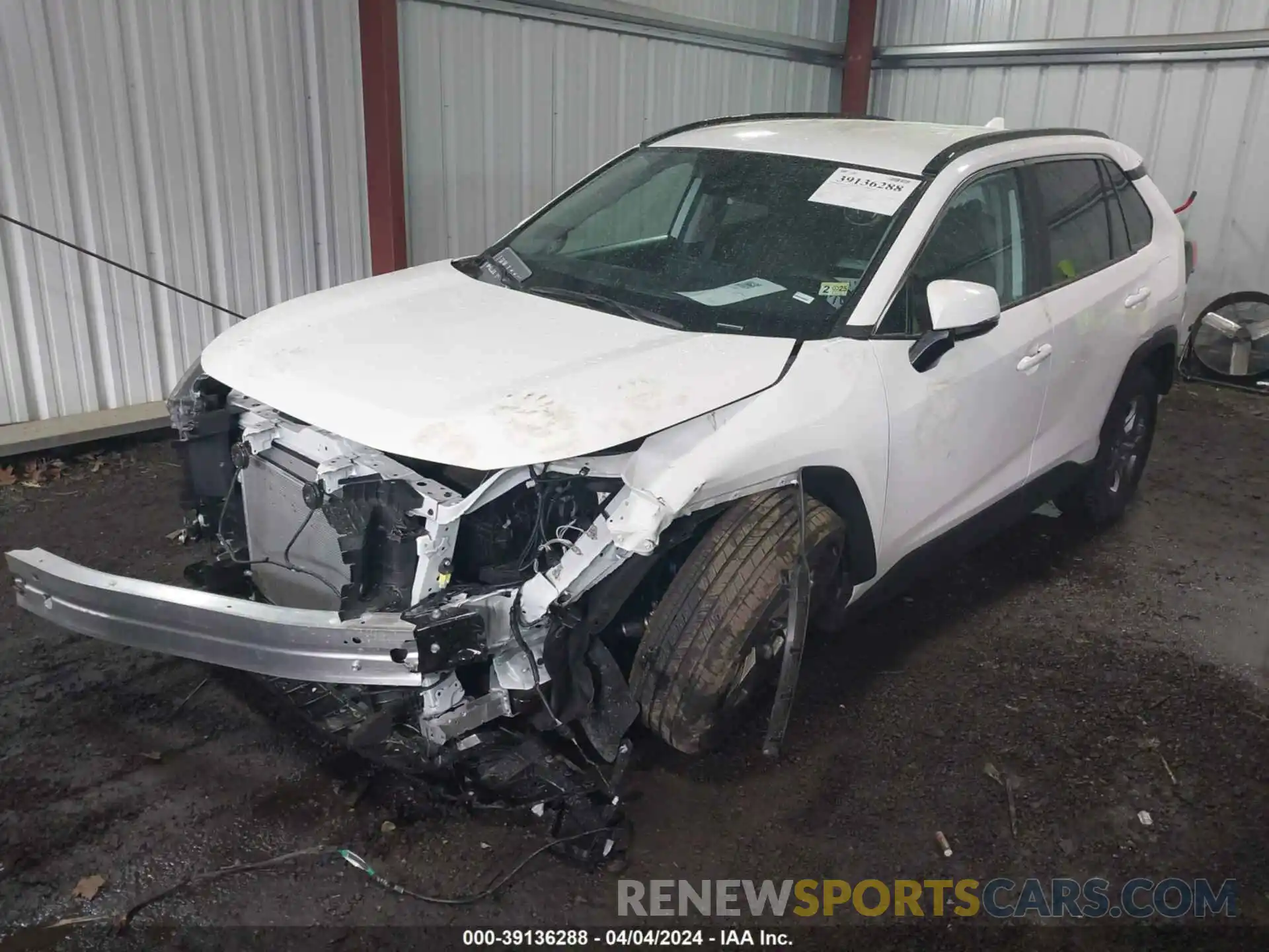 2 Photograph of a damaged car 2T3W1RFV2RW321092 TOYOTA RAV4 2024