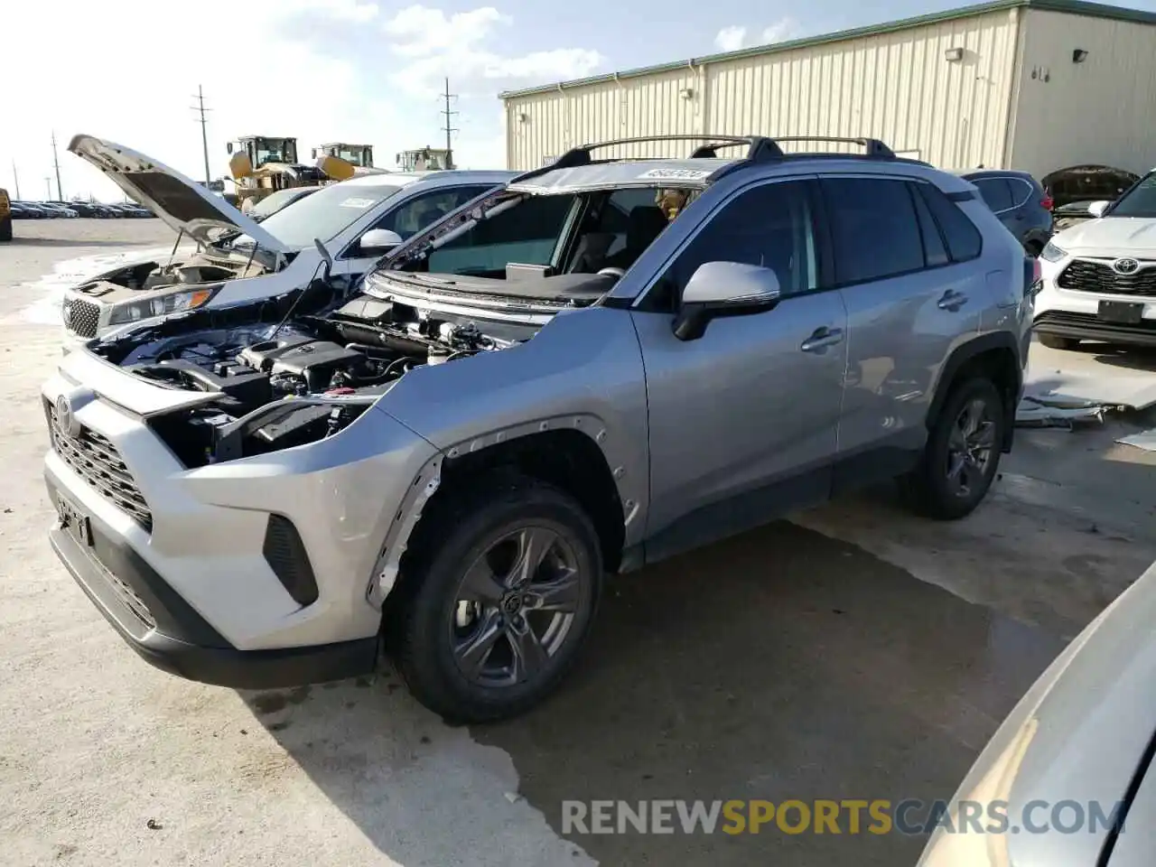 1 Photograph of a damaged car 2T3W1RFV5RC254134 TOYOTA RAV4 2024