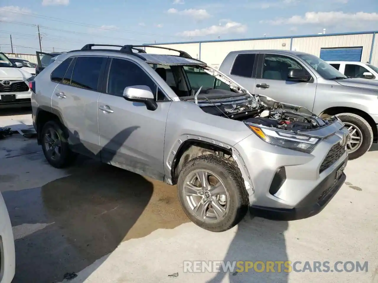 4 Photograph of a damaged car 2T3W1RFV5RC254134 TOYOTA RAV4 2024