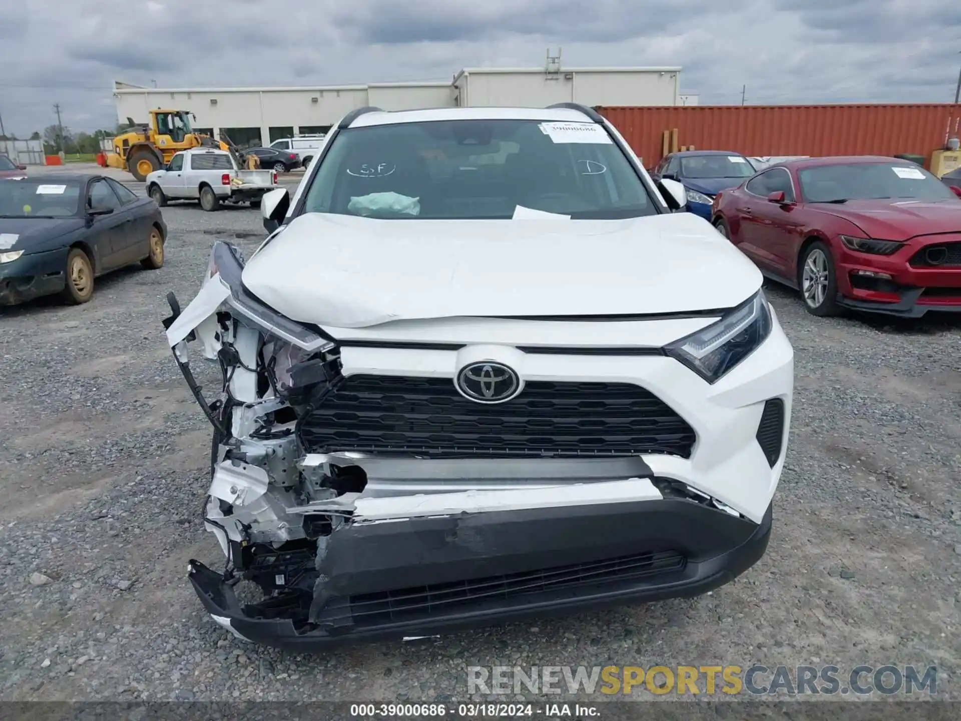 12 Photograph of a damaged car 2T3W1RFVXRC260463 TOYOTA RAV4 2024