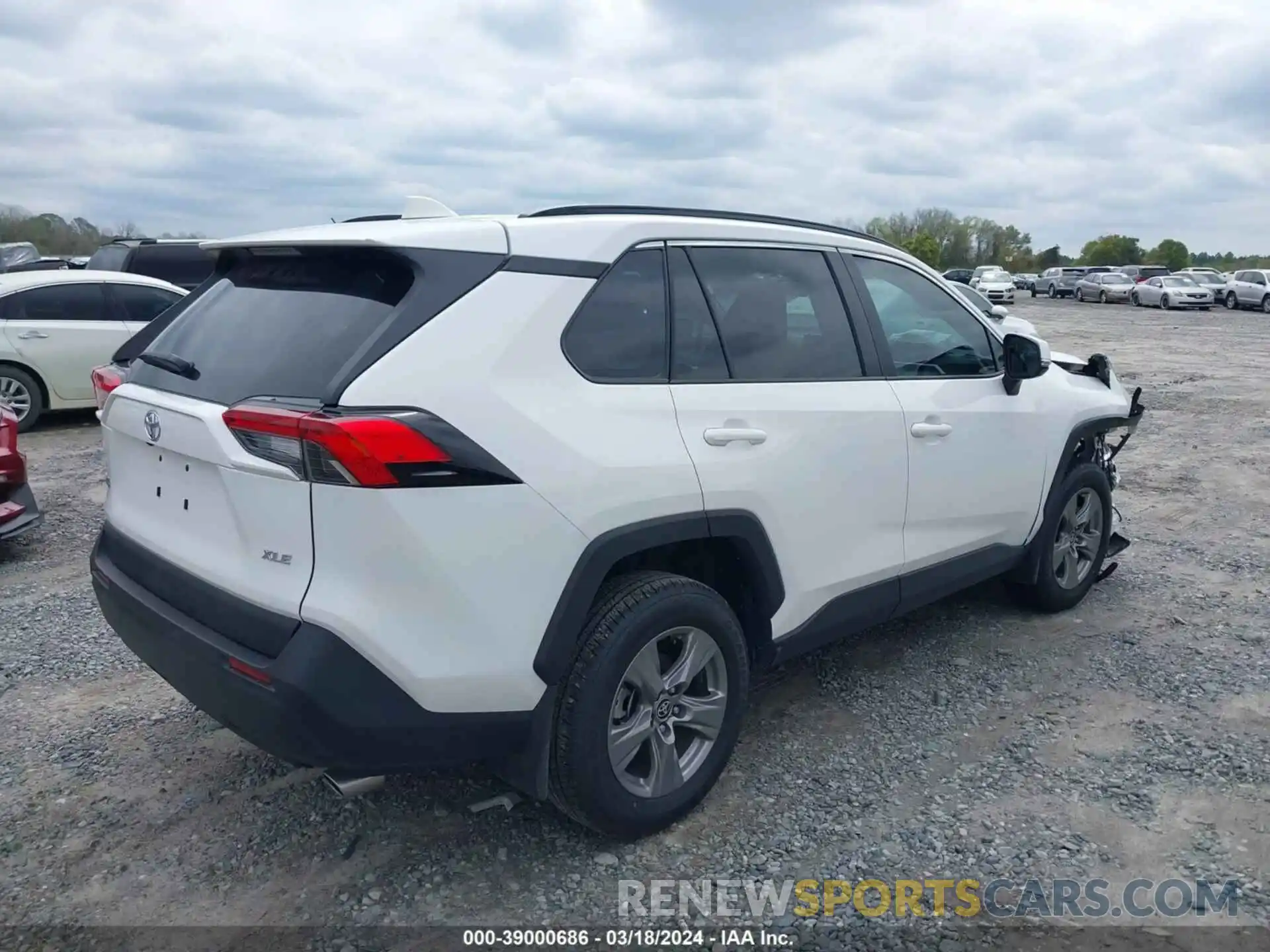 4 Photograph of a damaged car 2T3W1RFVXRC260463 TOYOTA RAV4 2024