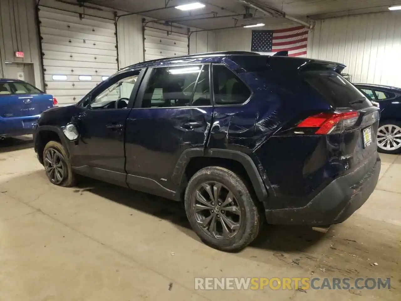 2 Photograph of a damaged car 4T3B6RFV0RU143750 TOYOTA RAV4 2024