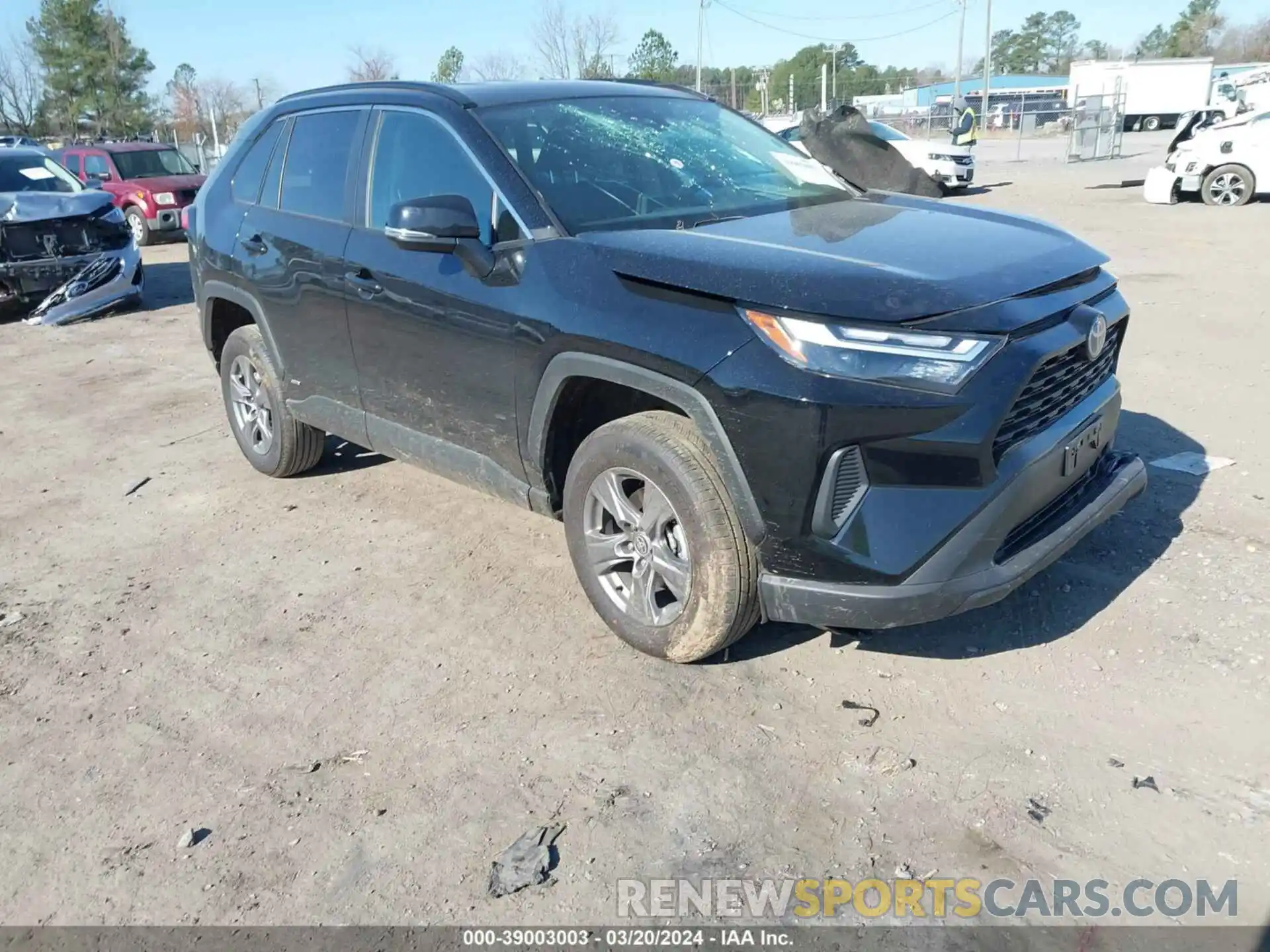 1 Photograph of a damaged car 4T3RWRFV0RU131192 TOYOTA RAV4 2024