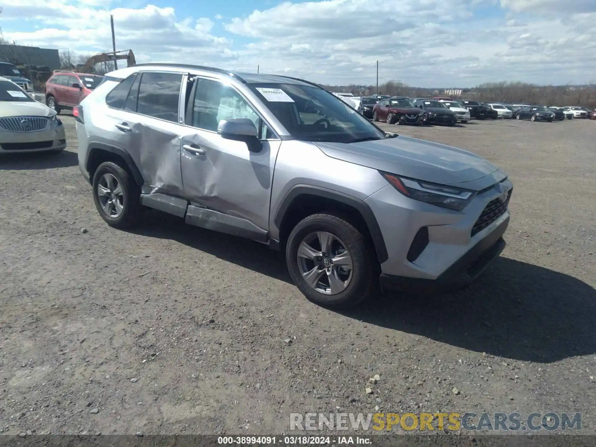 1 Photograph of a damaged car 4T3RWRFV5RU128160 TOYOTA RAV4 2024