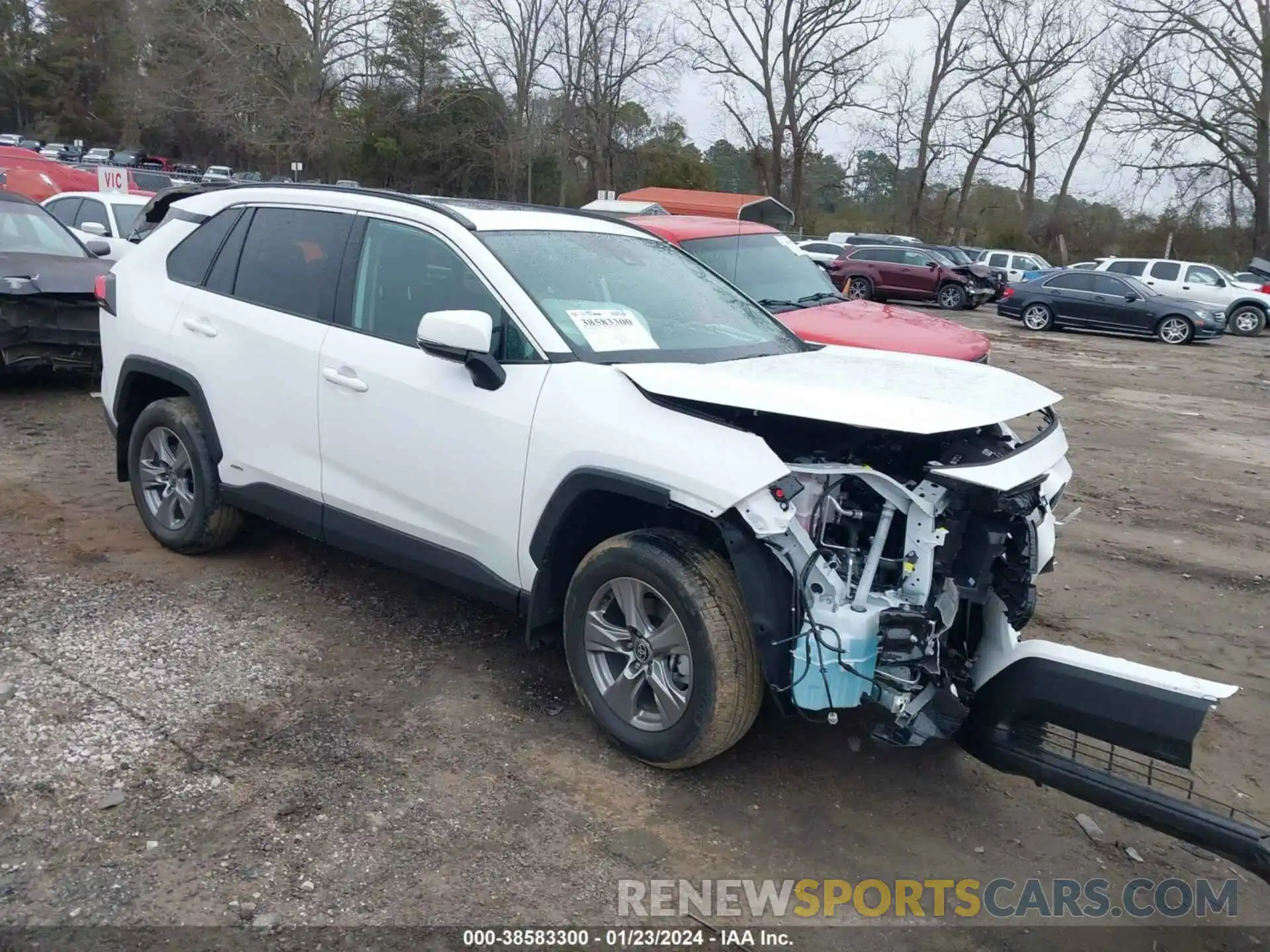 1 Photograph of a damaged car 4T3RWRFV6RU113375 TOYOTA RAV4 2024