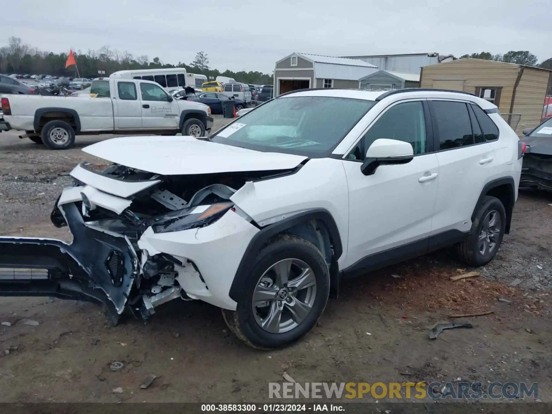 2 Photograph of a damaged car 4T3RWRFV6RU113375 TOYOTA RAV4 2024