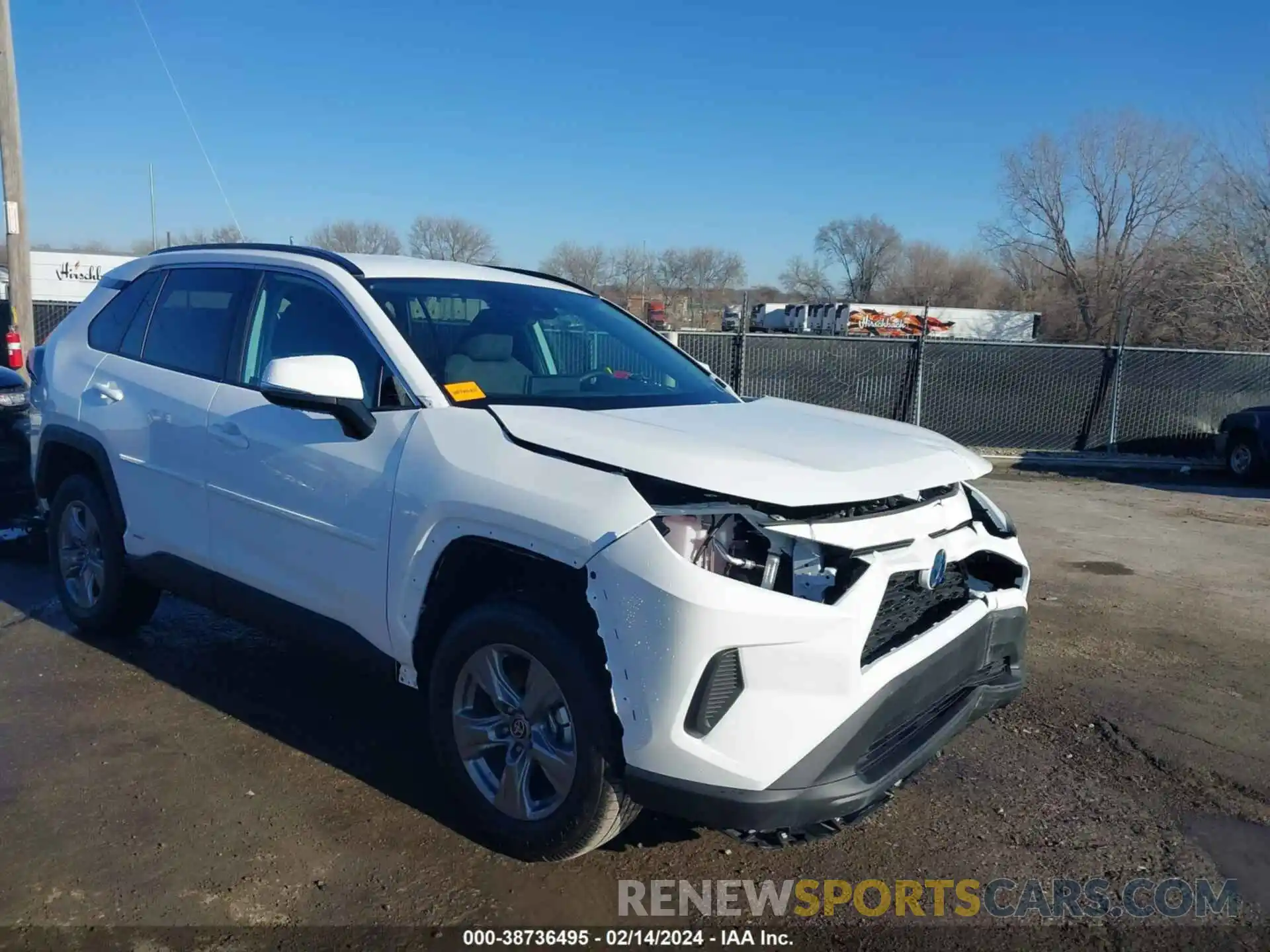 1 Photograph of a damaged car 4T3RWRFV9RU122359 TOYOTA RAV4 2024