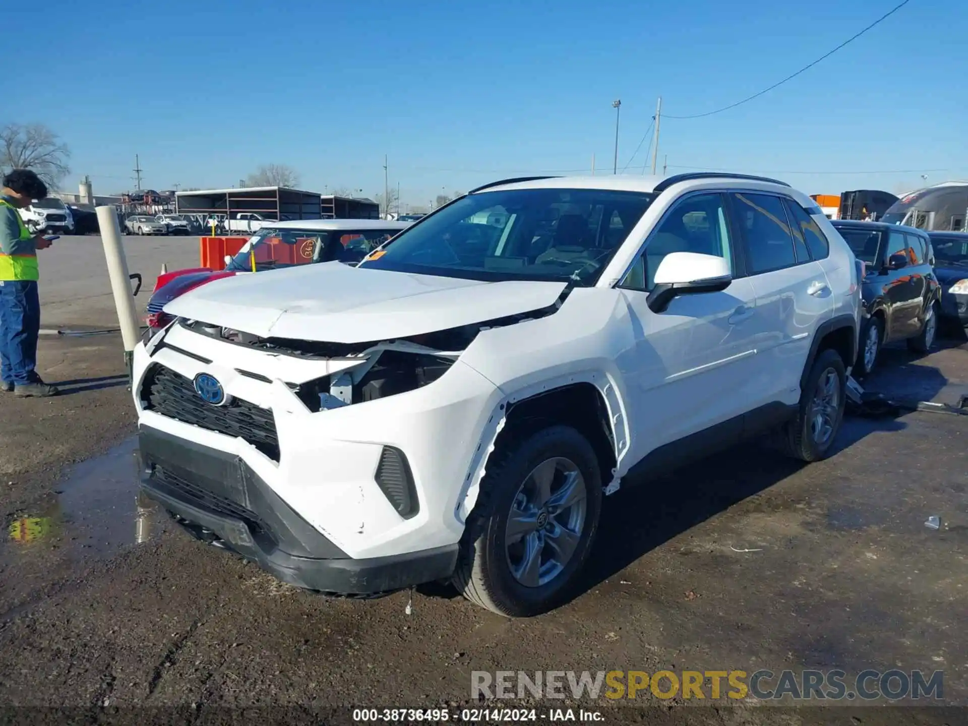 2 Photograph of a damaged car 4T3RWRFV9RU122359 TOYOTA RAV4 2024