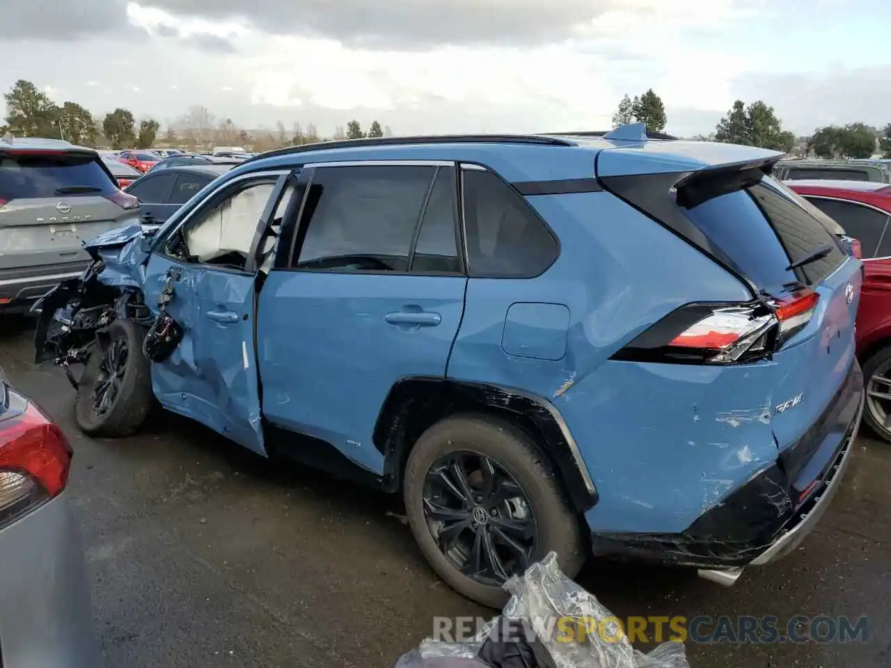 2 Photograph of a damaged car JTM16RFV1RD117232 TOYOTA RAV4 2024